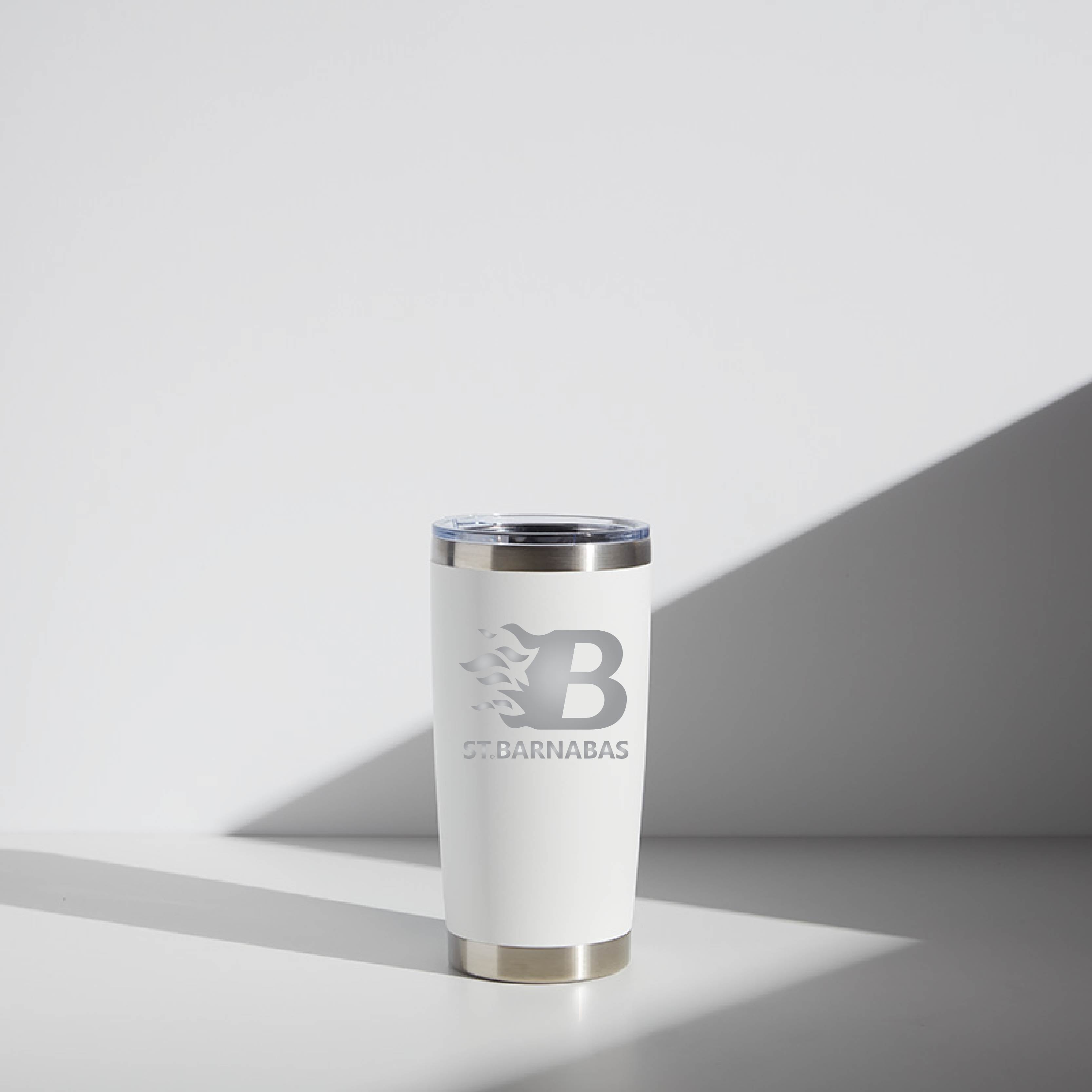 St. Barnabas "B" 20oz Stainless Steel Tumbler