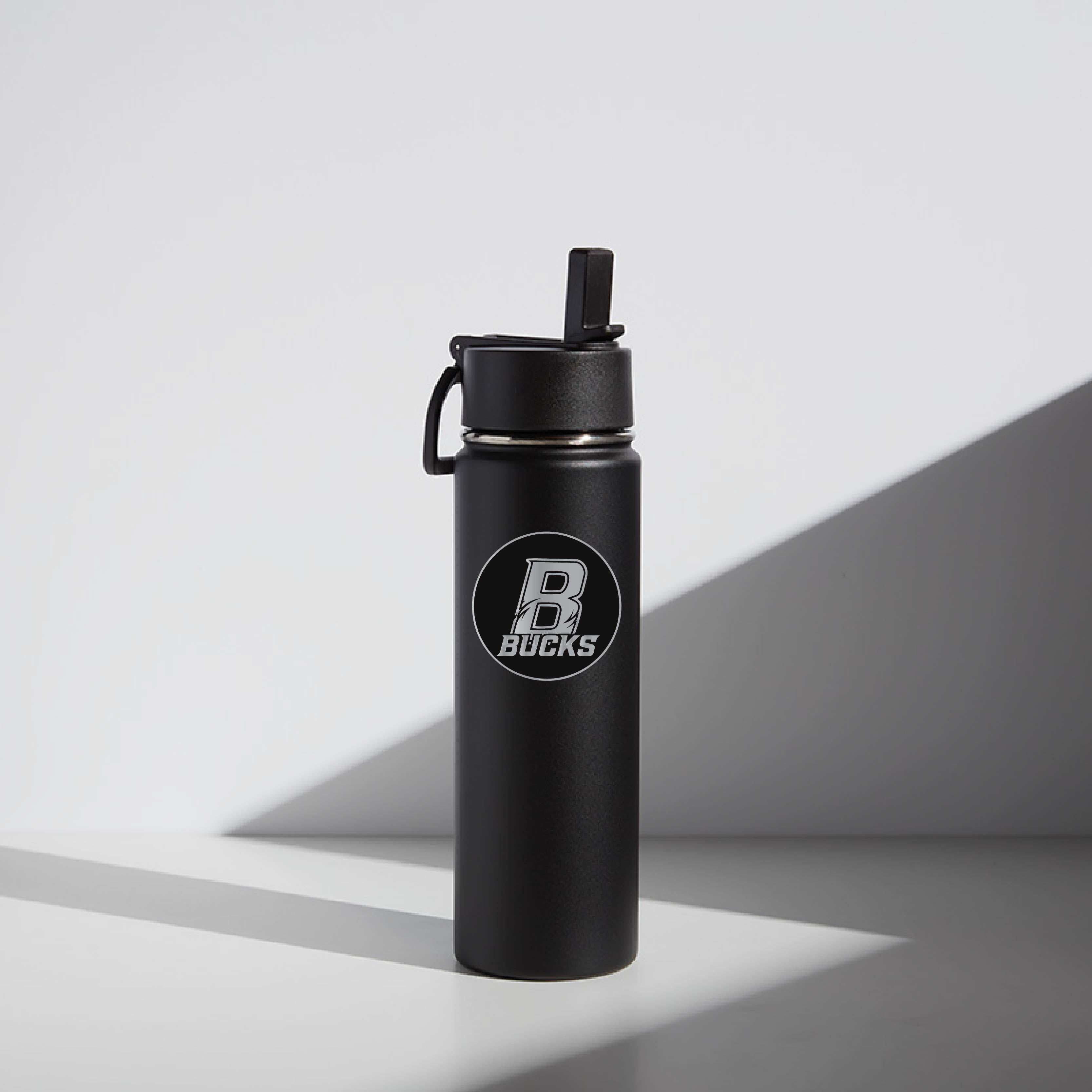 Buckhorn High School 22 oz. Stainless Steel Water Bottle