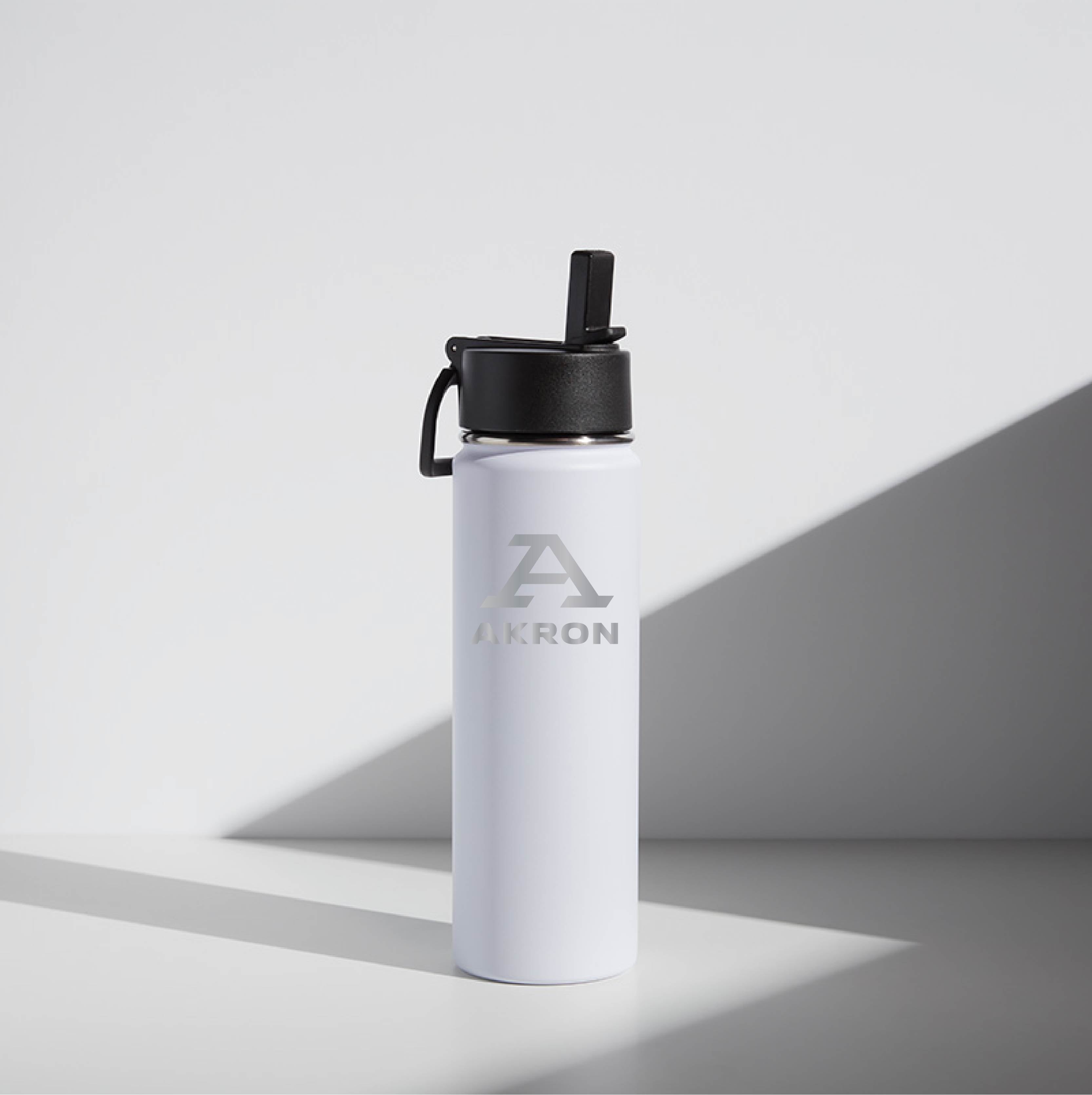 22 oz WATR Bottle University of Akron "Block A"
