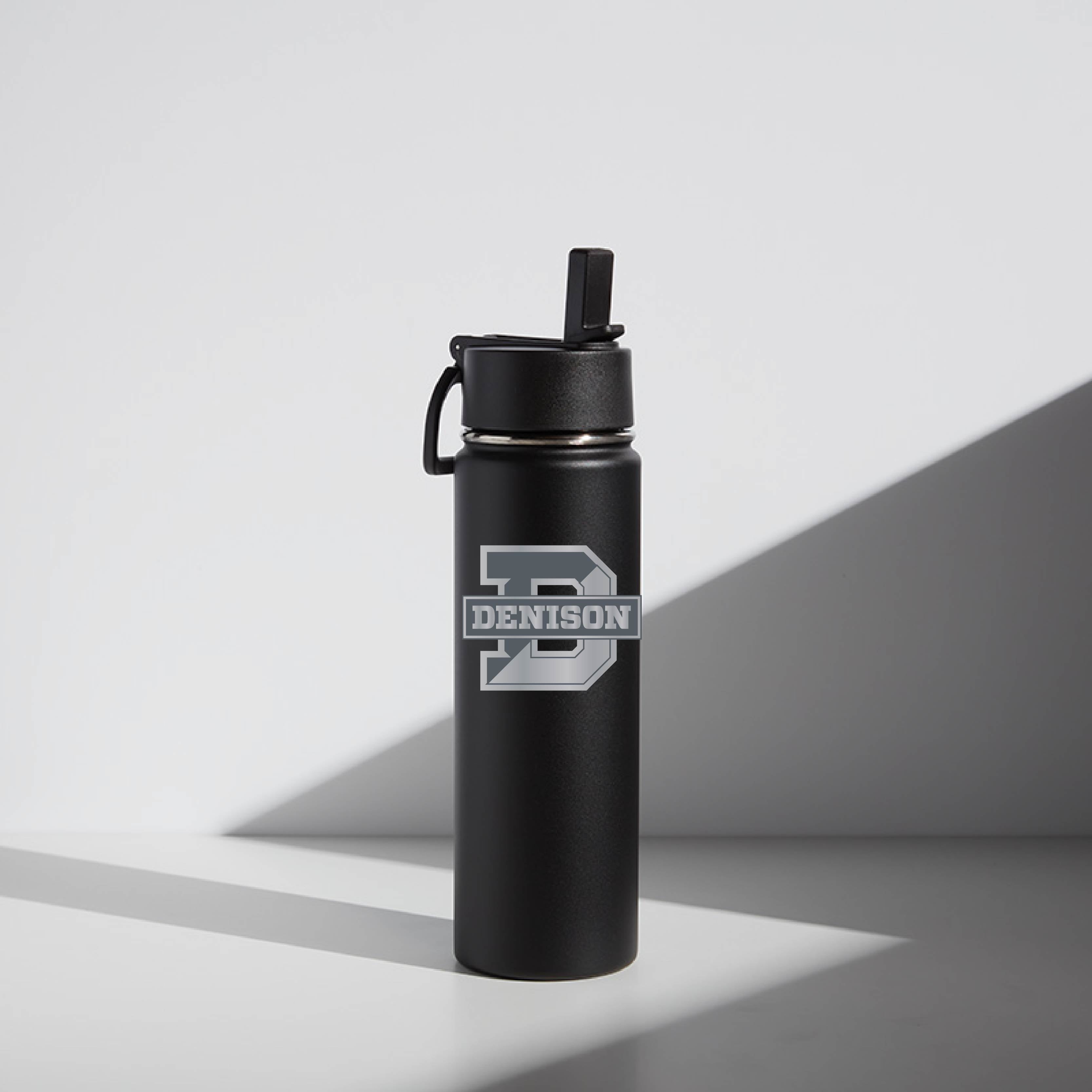 22 oz WATR Bottle Denison "D"