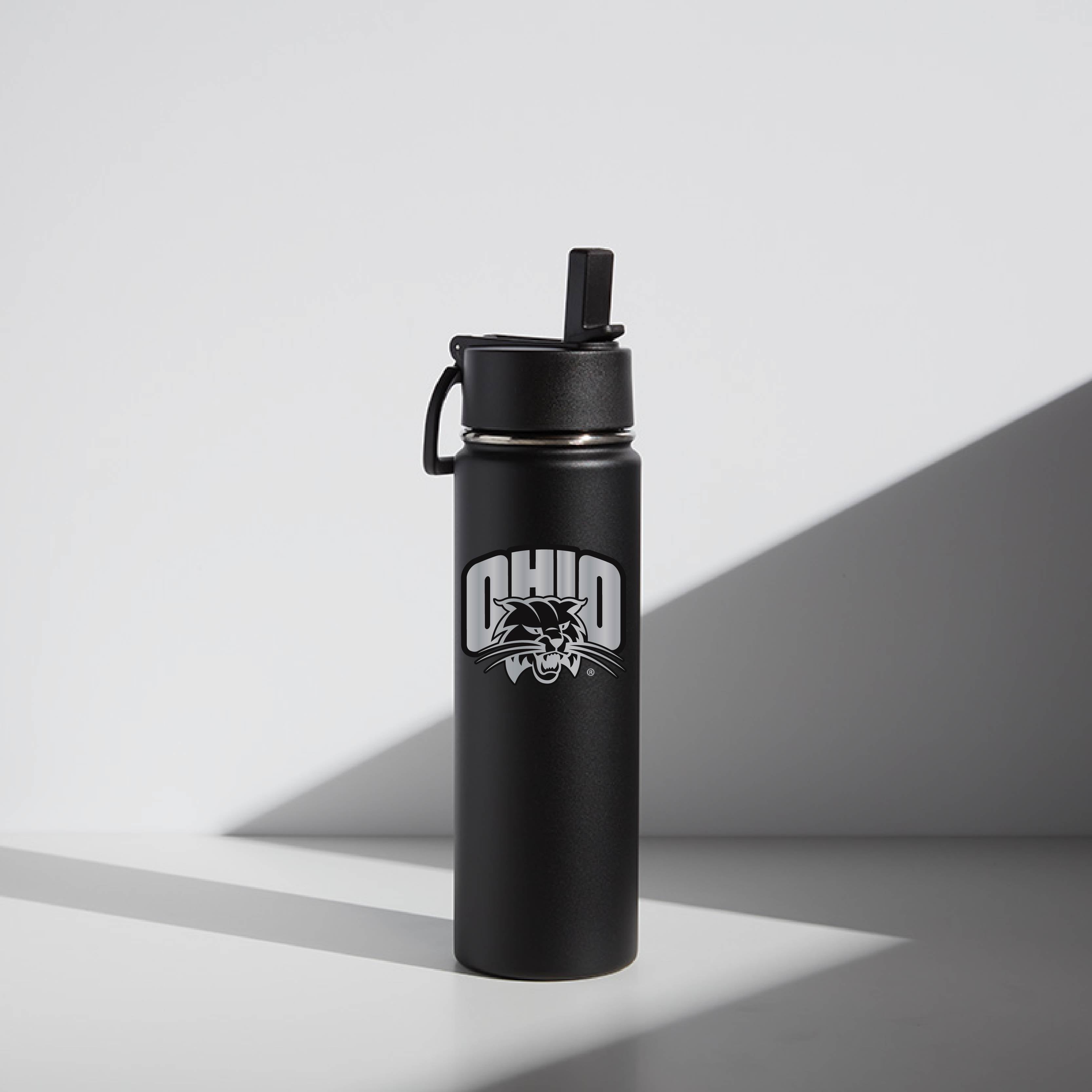 22 oz WATR Bottle Ohio University Bobcats