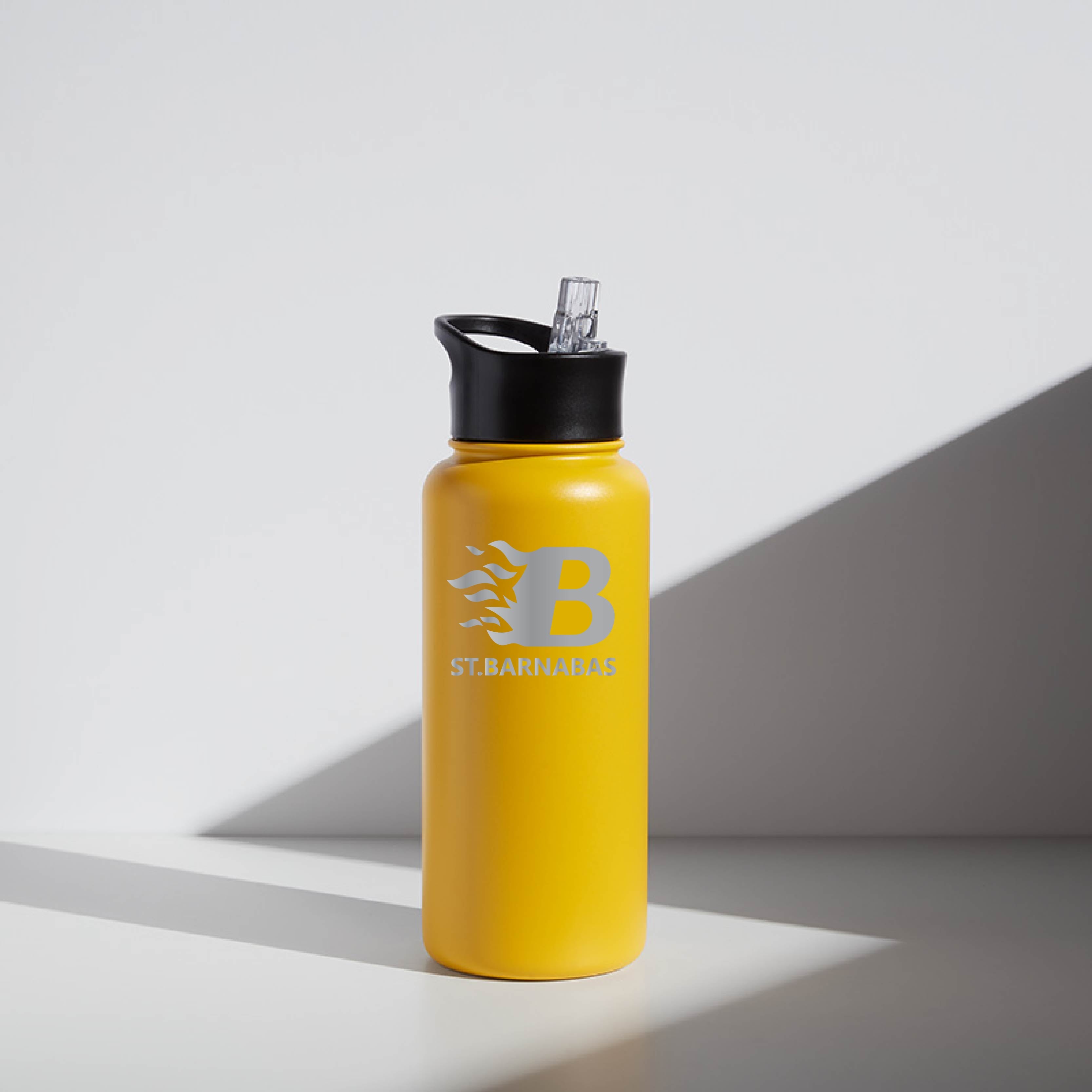 St. Barnabas Blazing "B" 32oz Stainless Steel Bottle