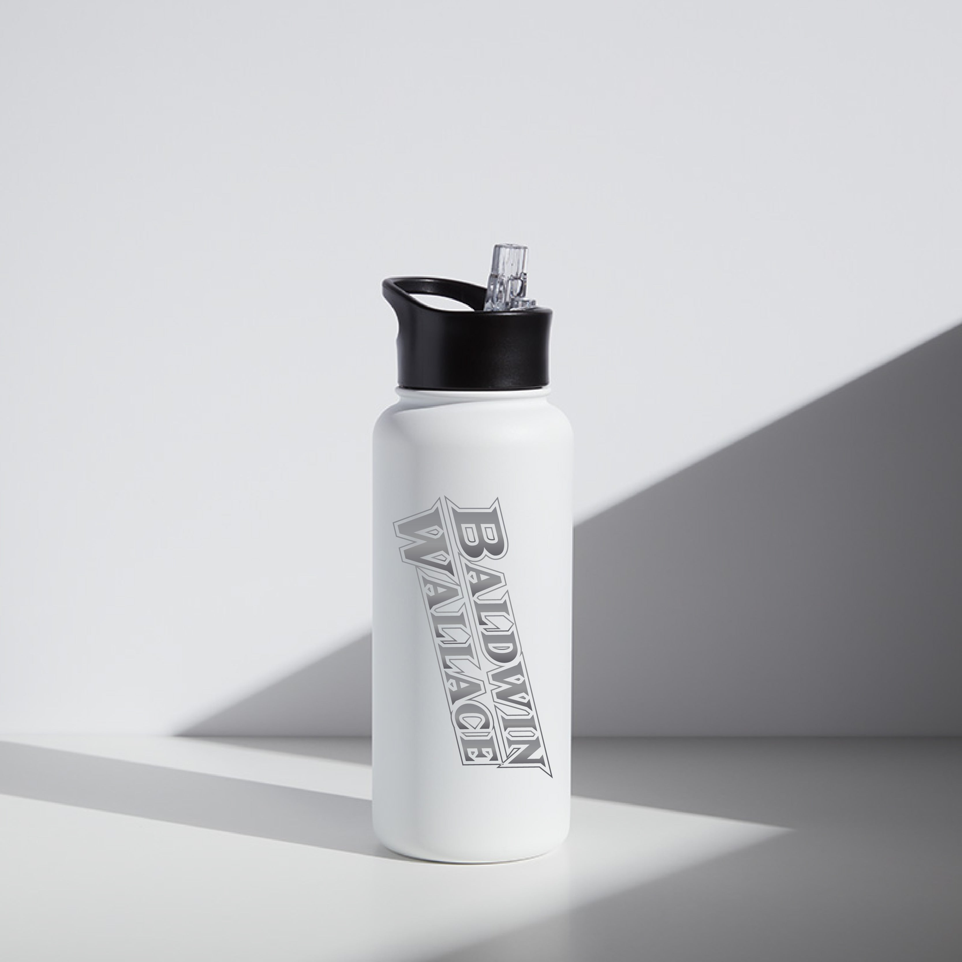 32 oz WATR Bottle Baldwin Wallace