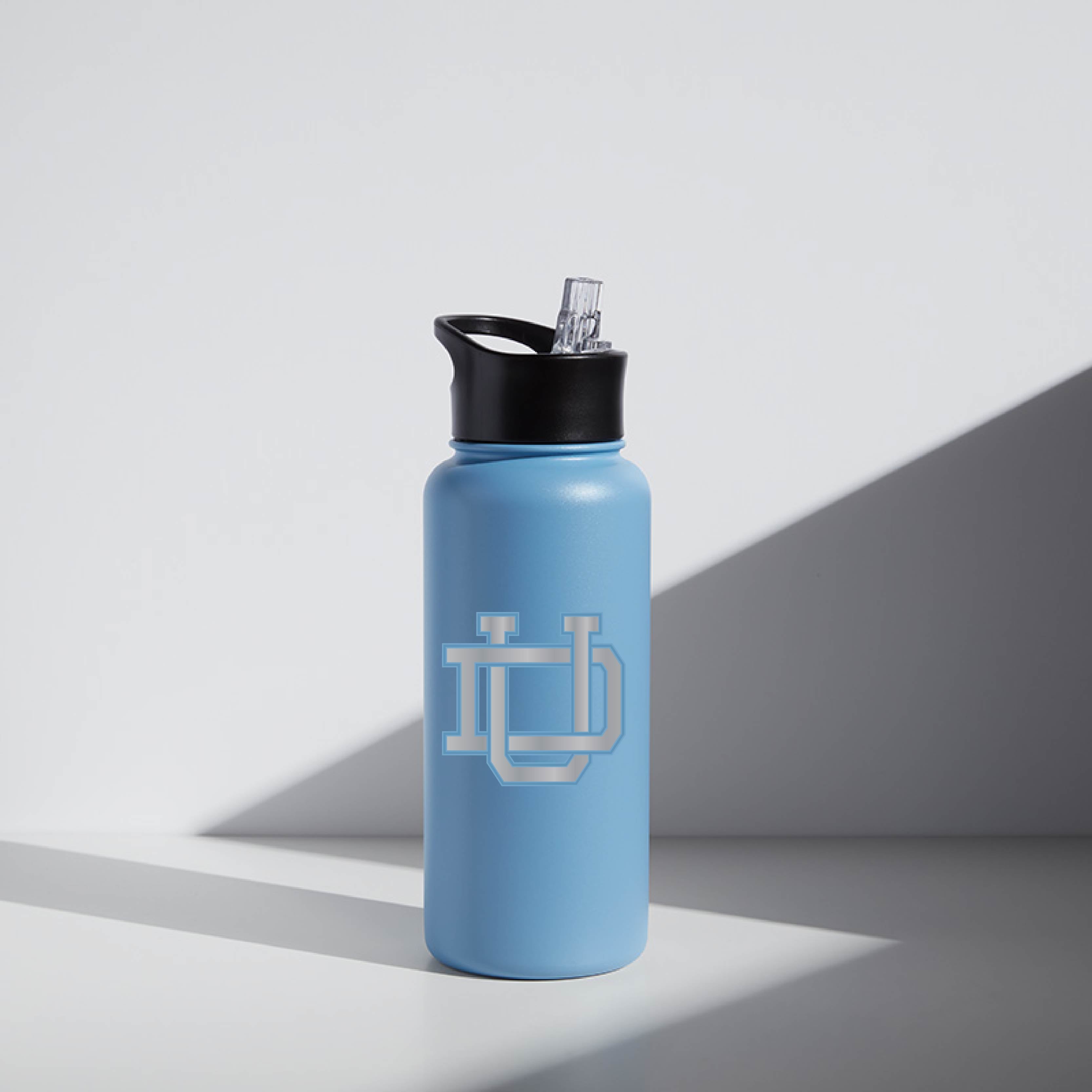 32 oz WATR Bottle Dayton Flyers Interlocking UD