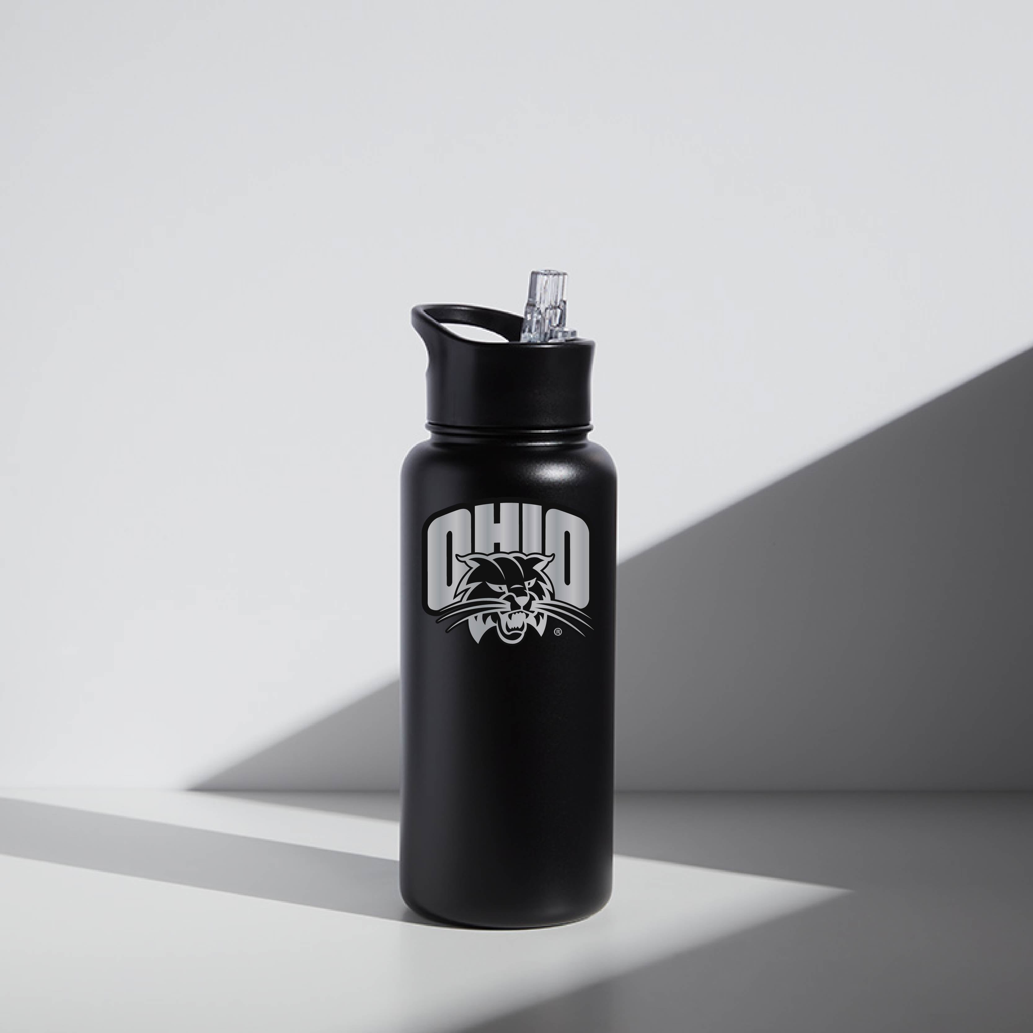 32 oz WATR Bottle Ohio University Bobcats