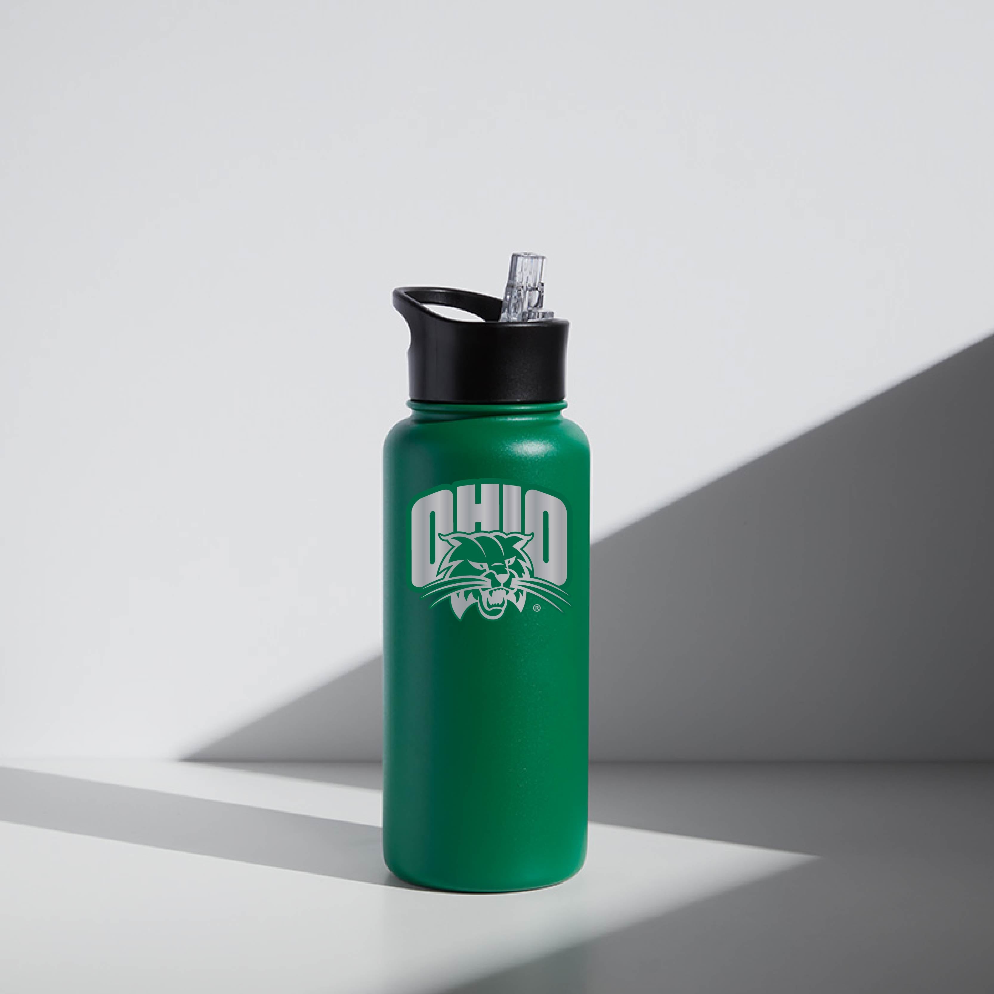 32 oz WATR Bottle Ohio University Bobcats