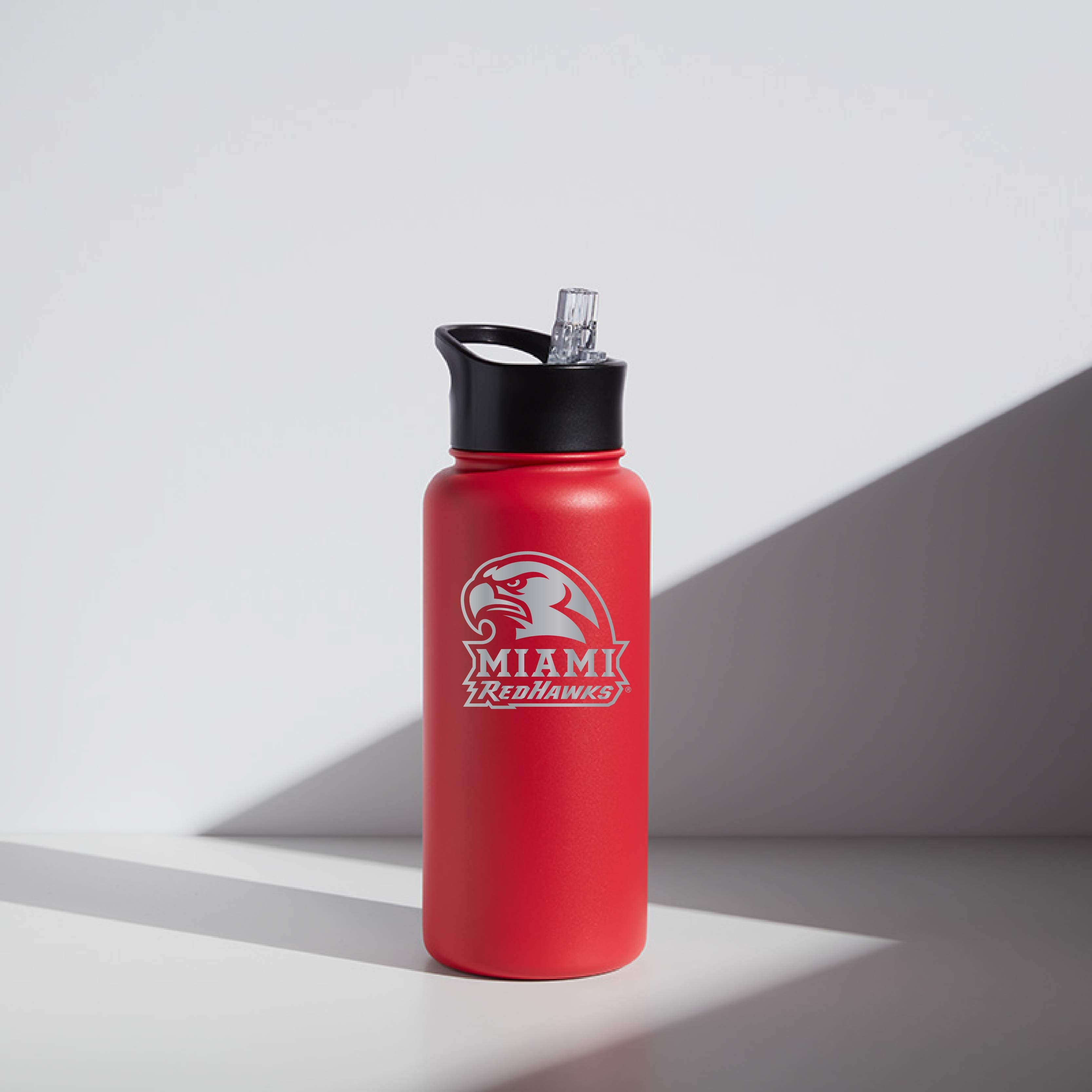 32 oz WATR Bottle Miami University RedHawks