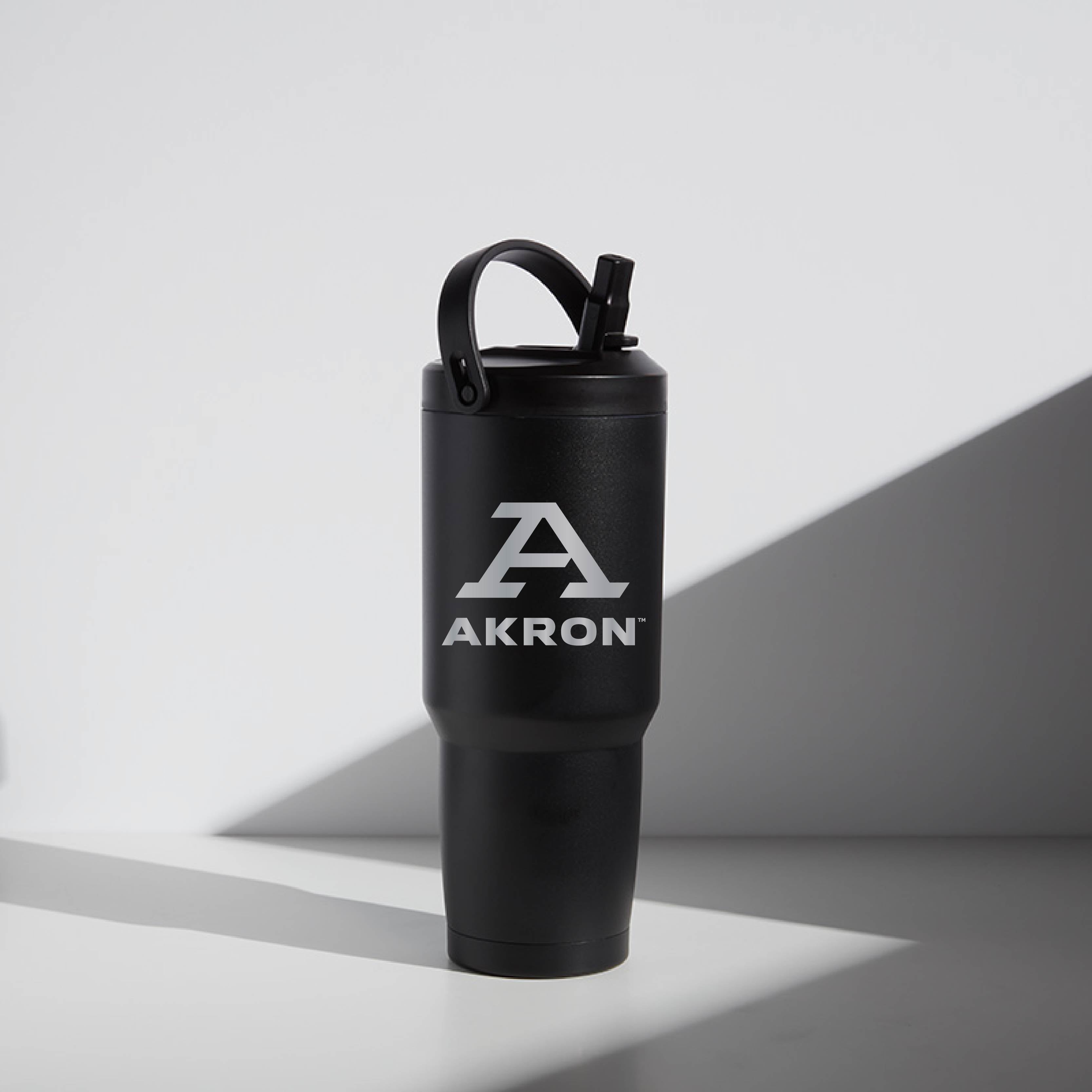 32 oz WATR Tumbler University of Akron Block A