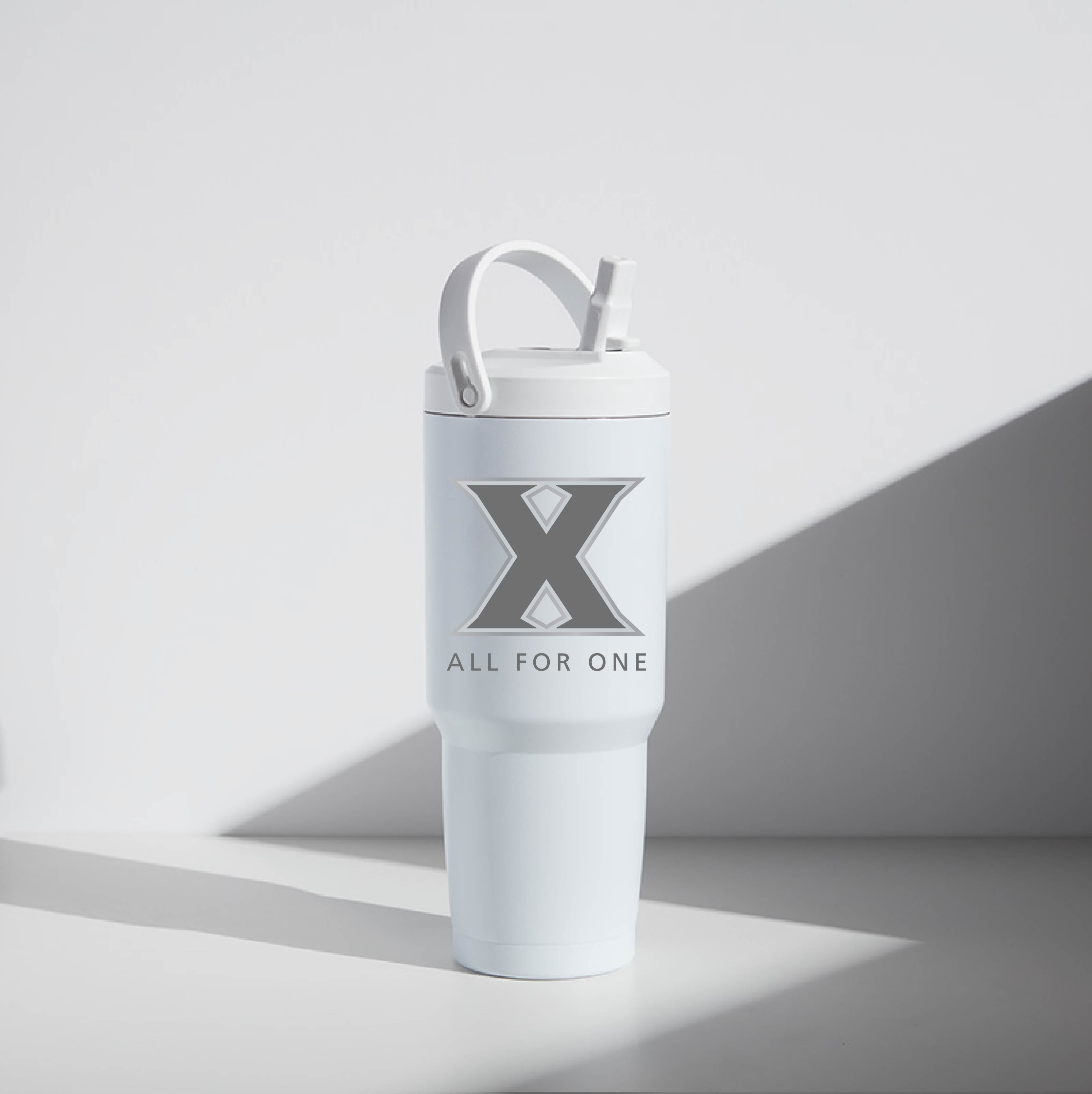 32 oz WATR Tumbler Xavier "All For One"