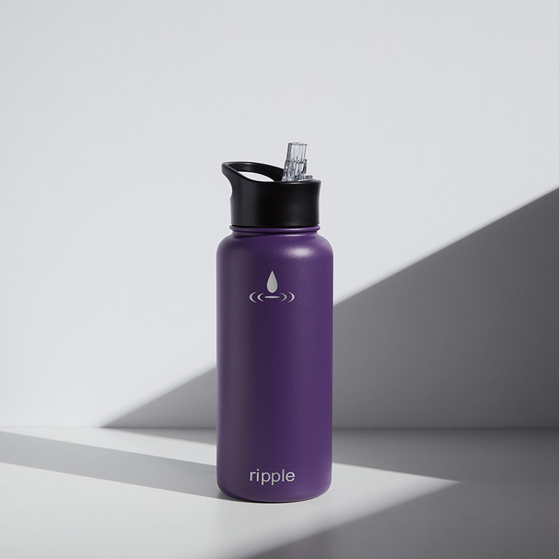 32 oz Water Bottle - Sky Blue