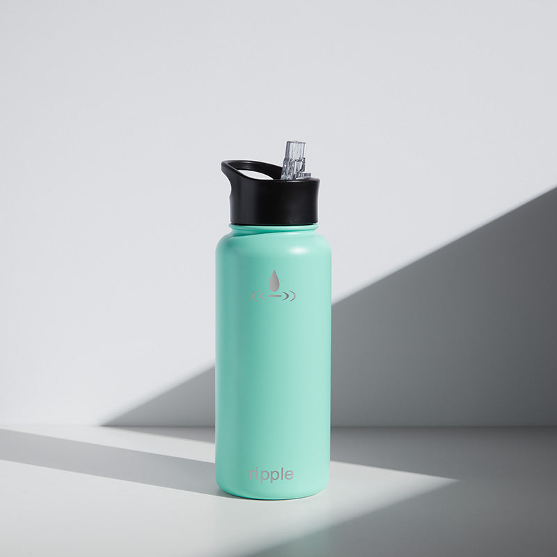 32 oz Water Bottle - Sky Blue