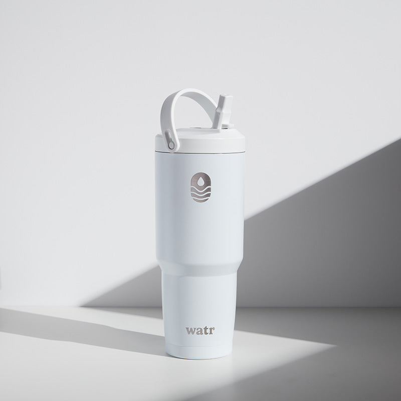 32 oz Tumbler | Shop 32 oz Stainless Steel Tumblers | We Are The Ripple White