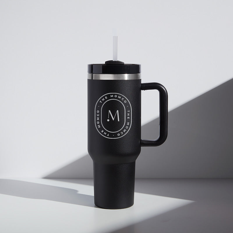 40 oz Stainless Steel WATR Tumbler MomCo