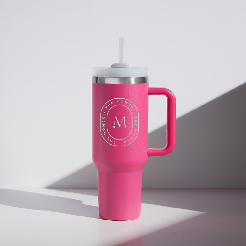 40 oz Stainless Steel WATR Tumbler MomCo