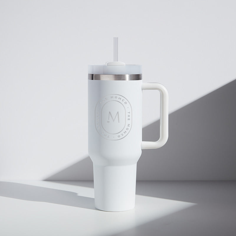 40 oz Stainless Steel WATR Tumbler MomCo