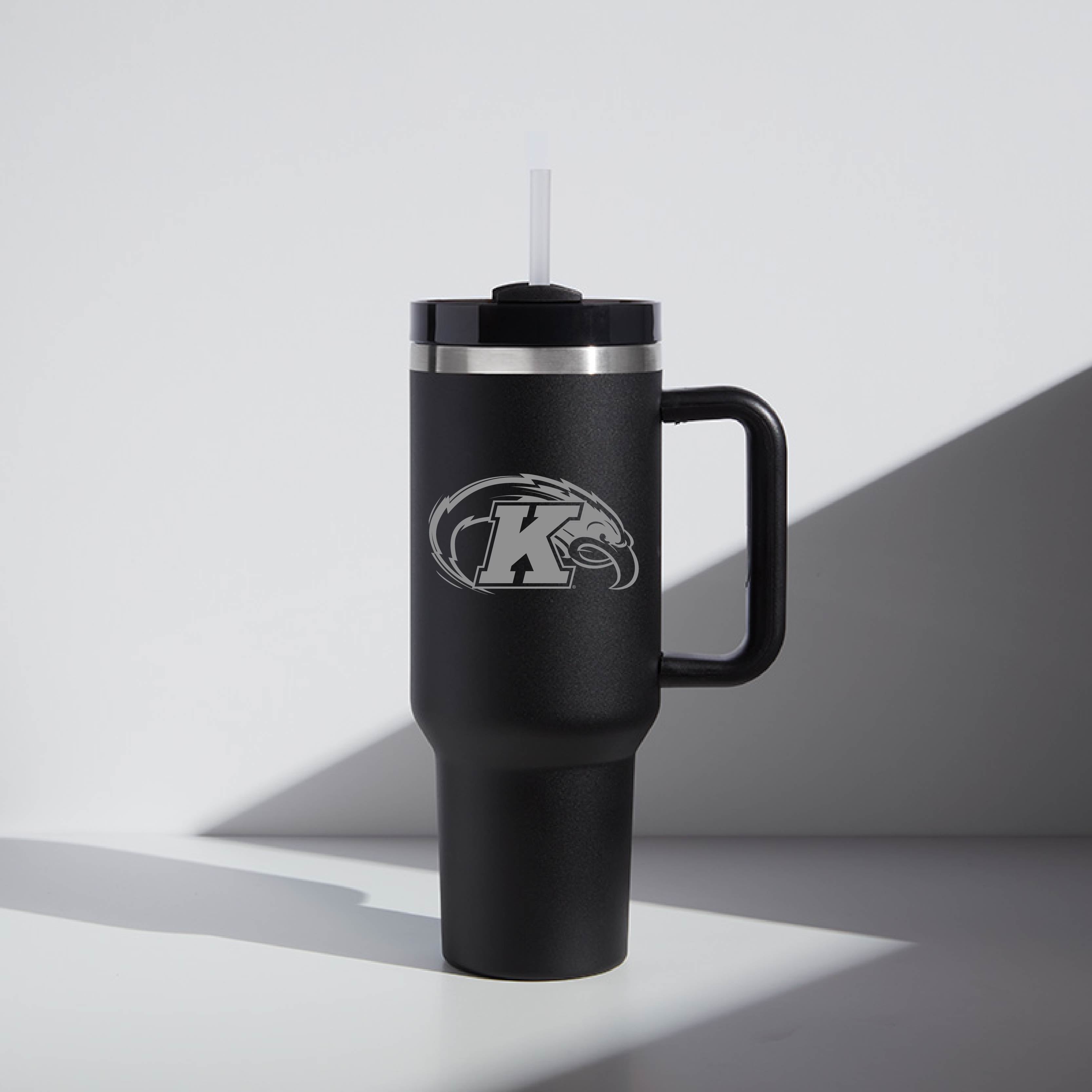 40 oz WATR Tumbler Kent State Golden Flash