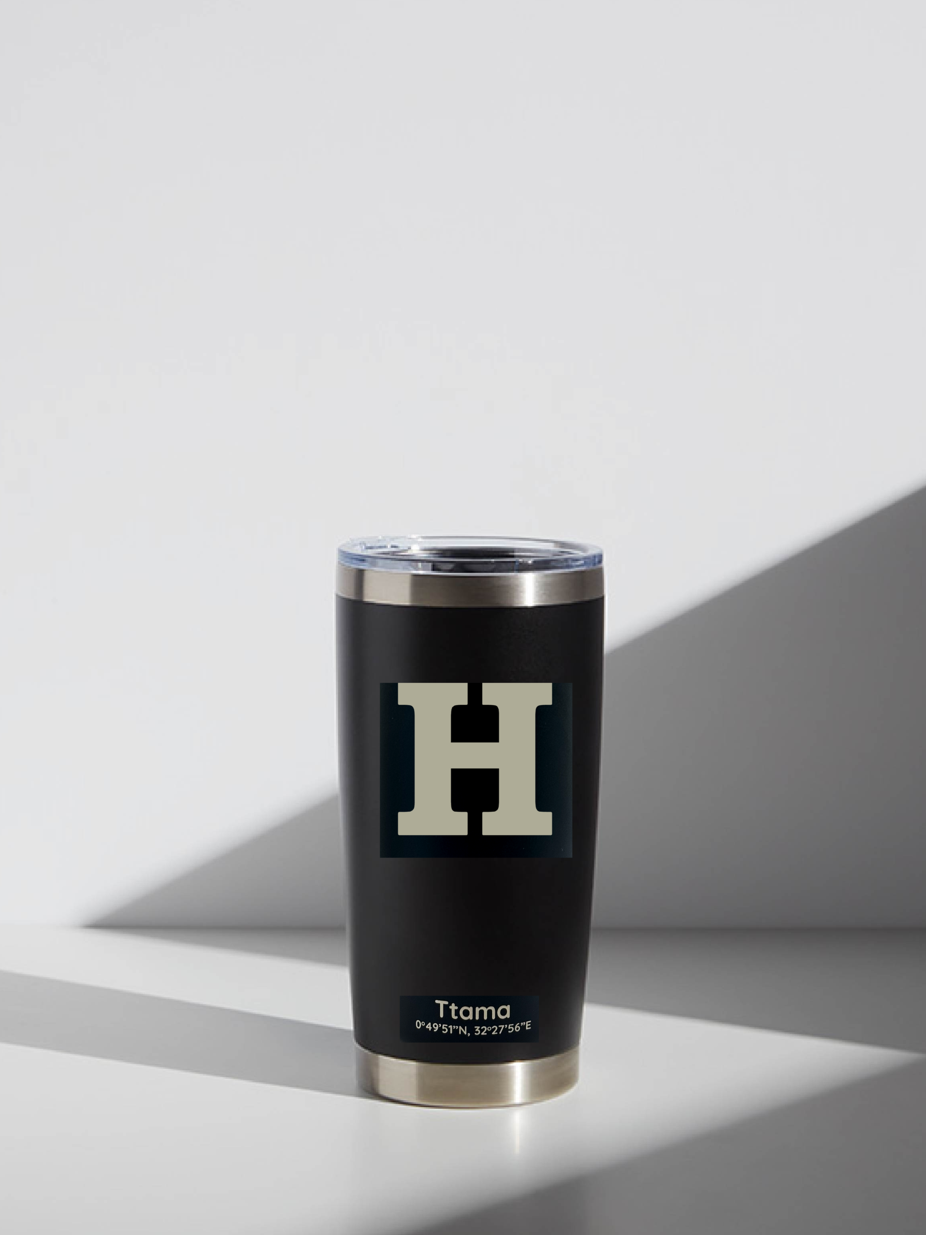 Highland Hornet block "H" 20 oz Tumbler