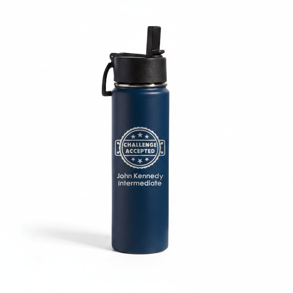 John Kennedy Intermediate School 22 oz. Stainless Steel Water Bottle