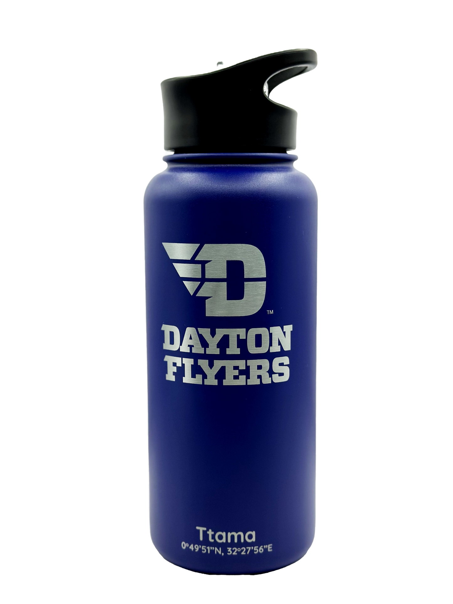 Dayton Flyers Flying D Ripple 32oz Water Bottle