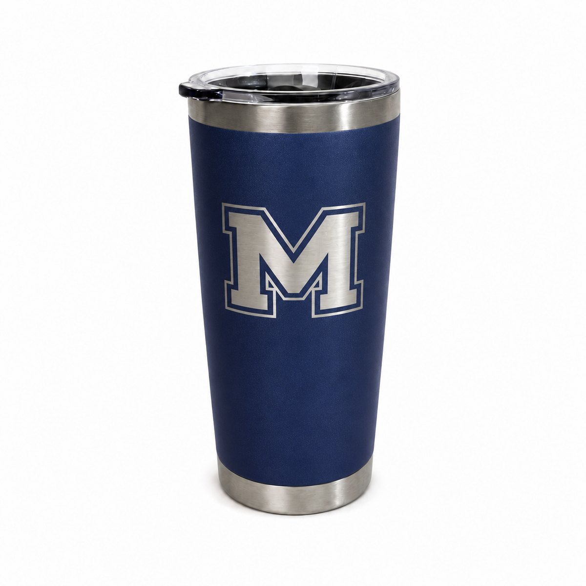 Muhlenberg Muhls Block "M" 20 oz.White Tumbler
