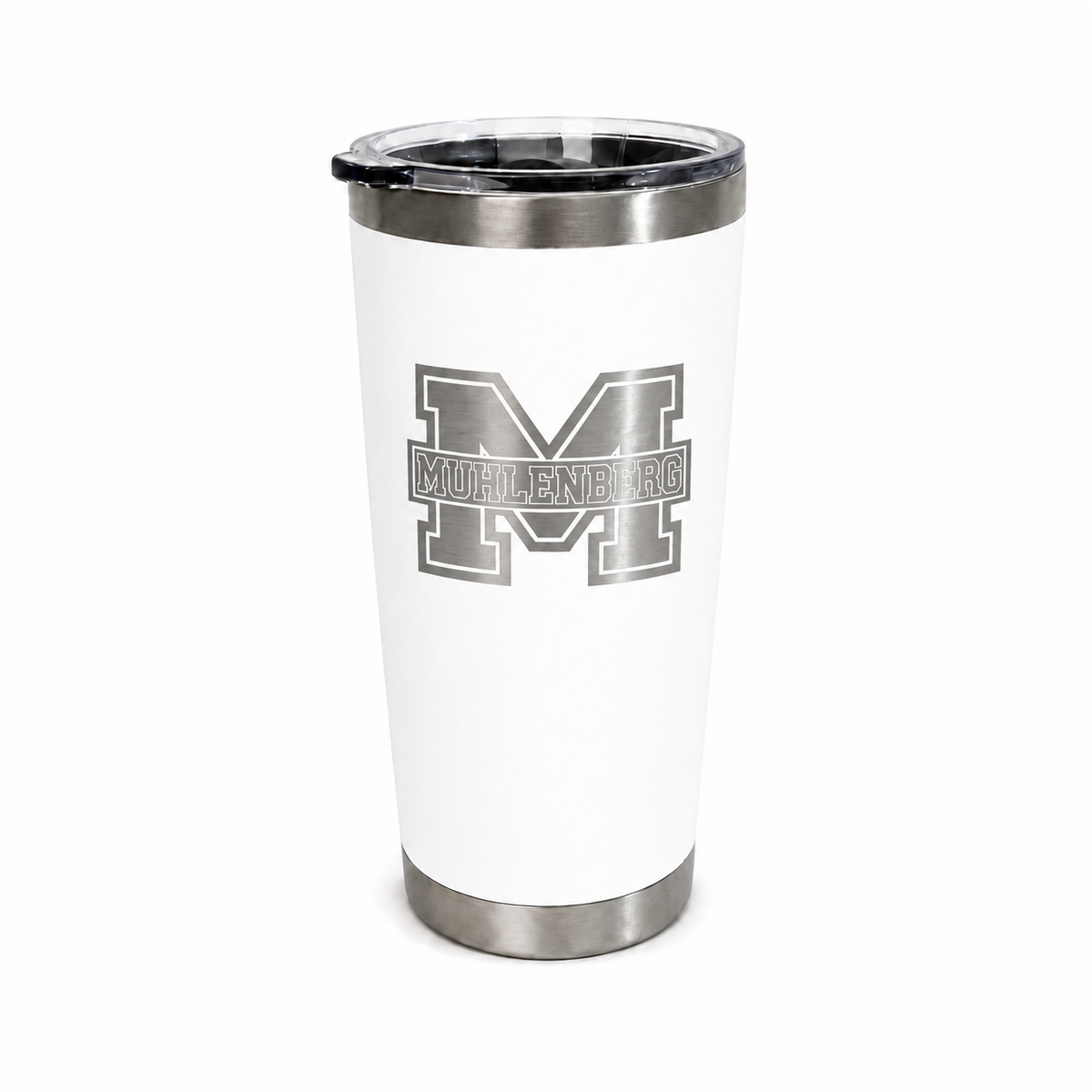 Muhlenberg Muhls Block "M-Muhlenberg" 20 oz.White Tumbler