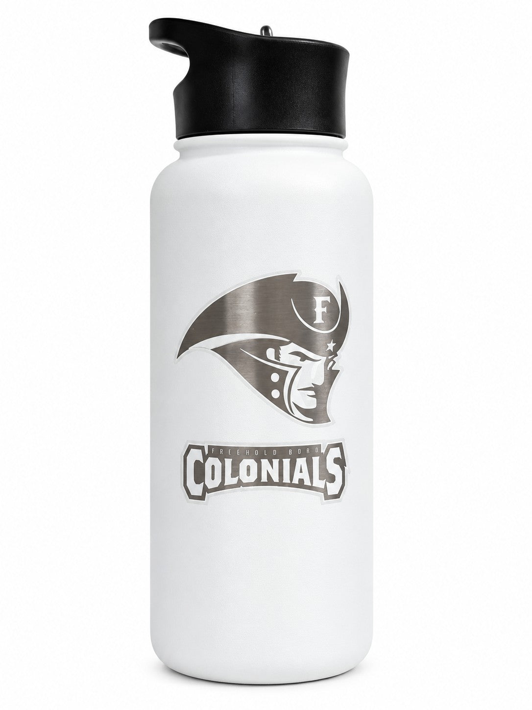 Freehold Colonials 32 oz.White Water Bottle