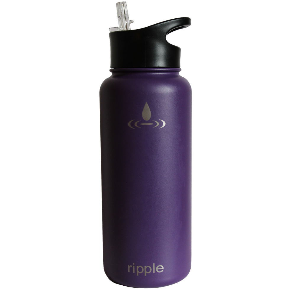 32 Oz. Customized Ripple Water Bottle
