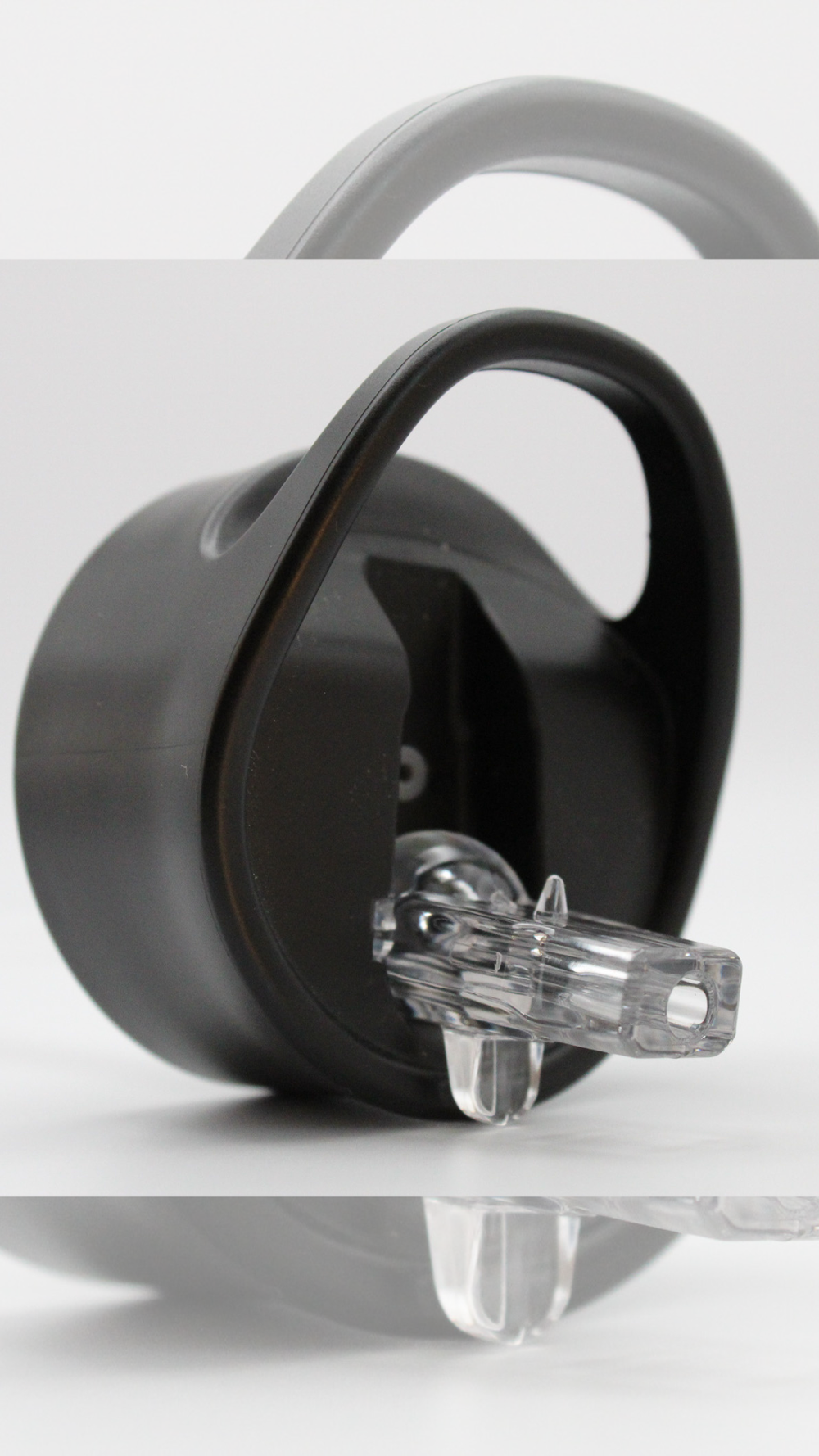 navy blue ripple bottle