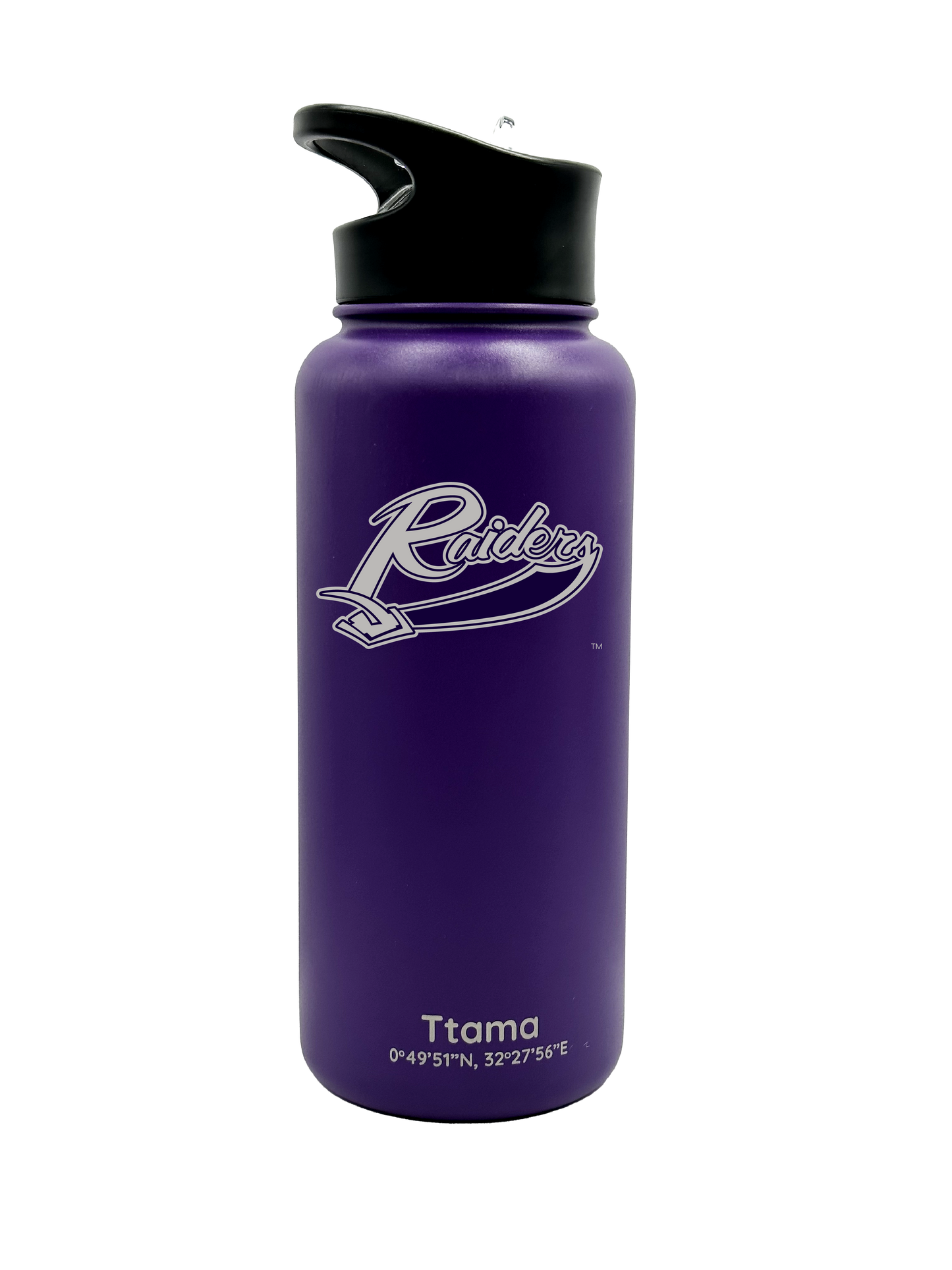 Mount Union Script Raiders Ripple 32oz Water Bottle