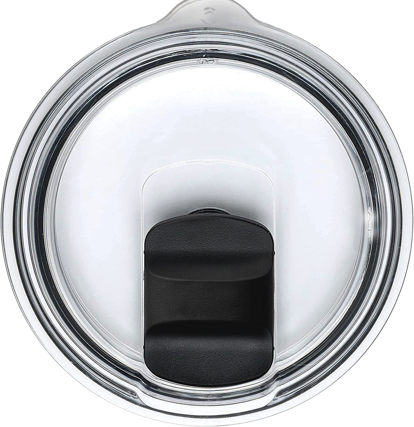 black tumbler