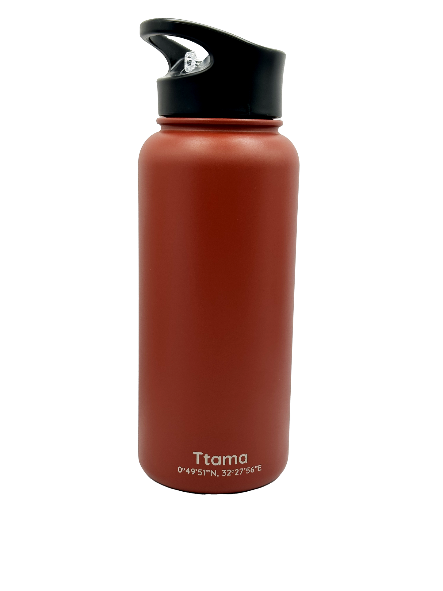 32 Oz. Maroon Ripple Bottle