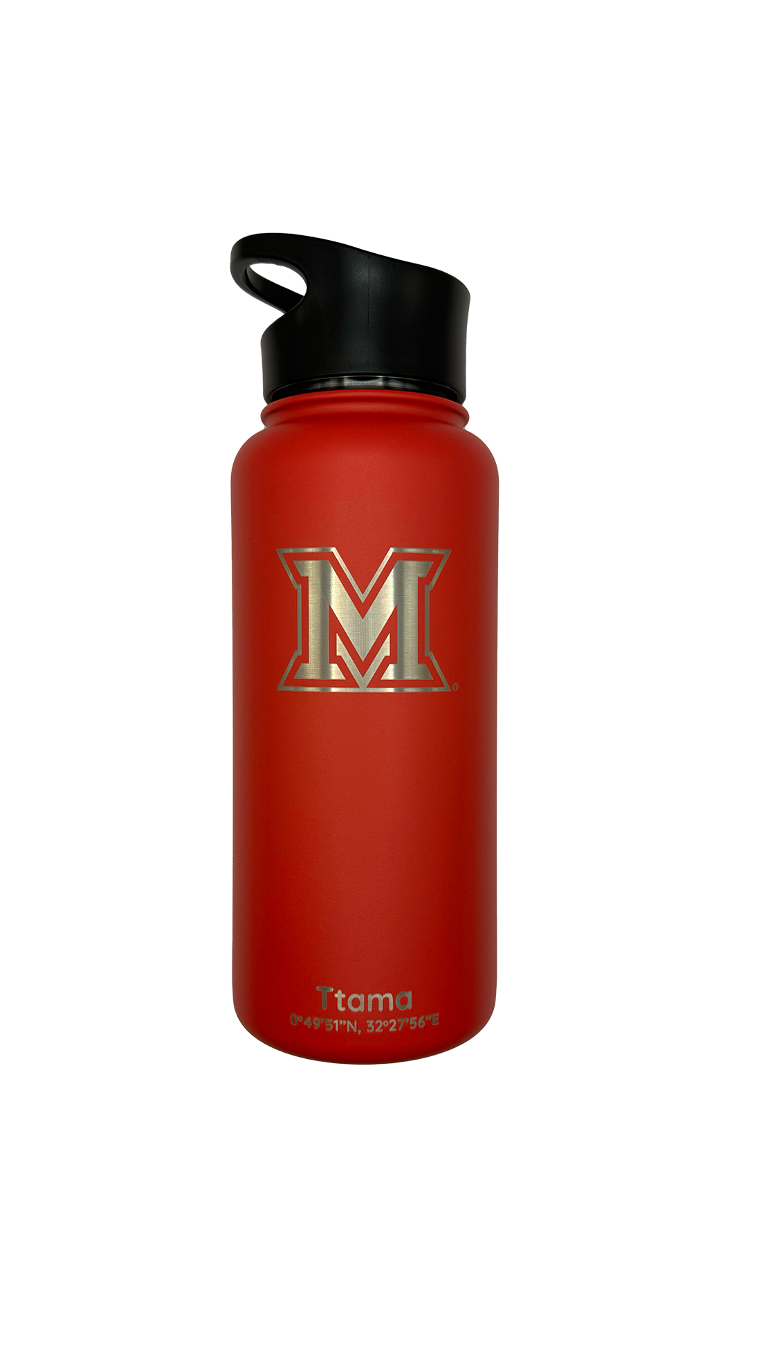 Miami University "M" Ripple 32oz Water Bottle
