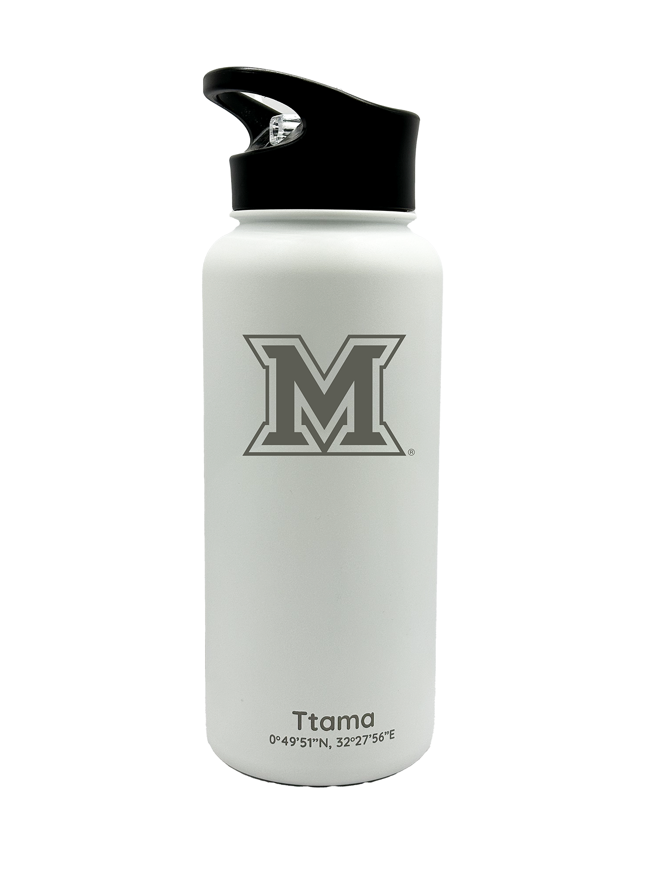 Miami University "M" Ripple 32oz Water Bottle