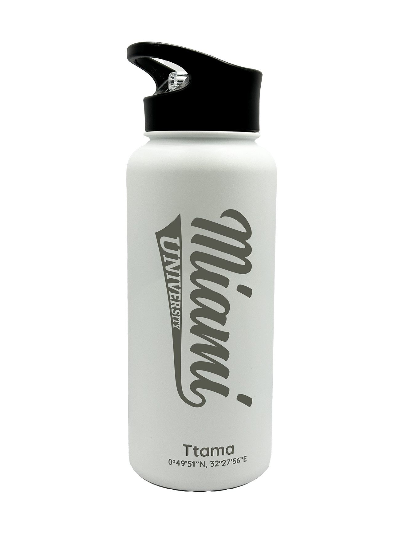 Miami University "Script Miami" Ripple 32oz Water Bottle