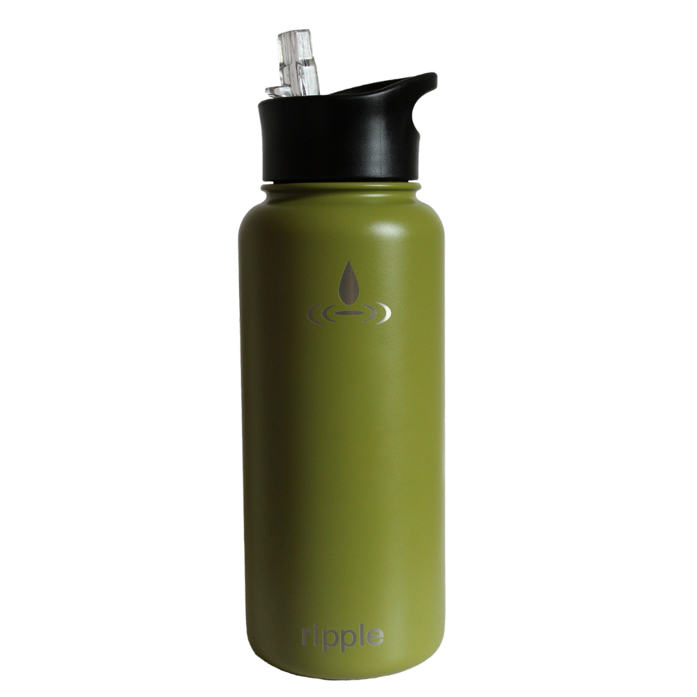 32 Oz. Customized Ripple Water Bottle