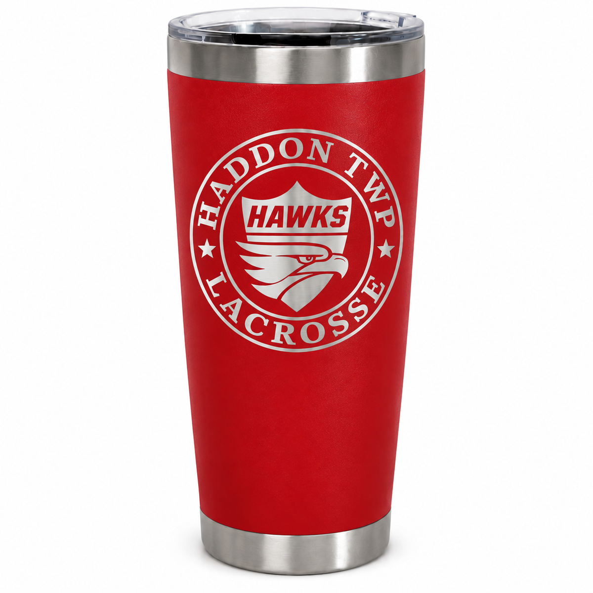 Haddon Lacrosse 20oz Tumbler (Red)