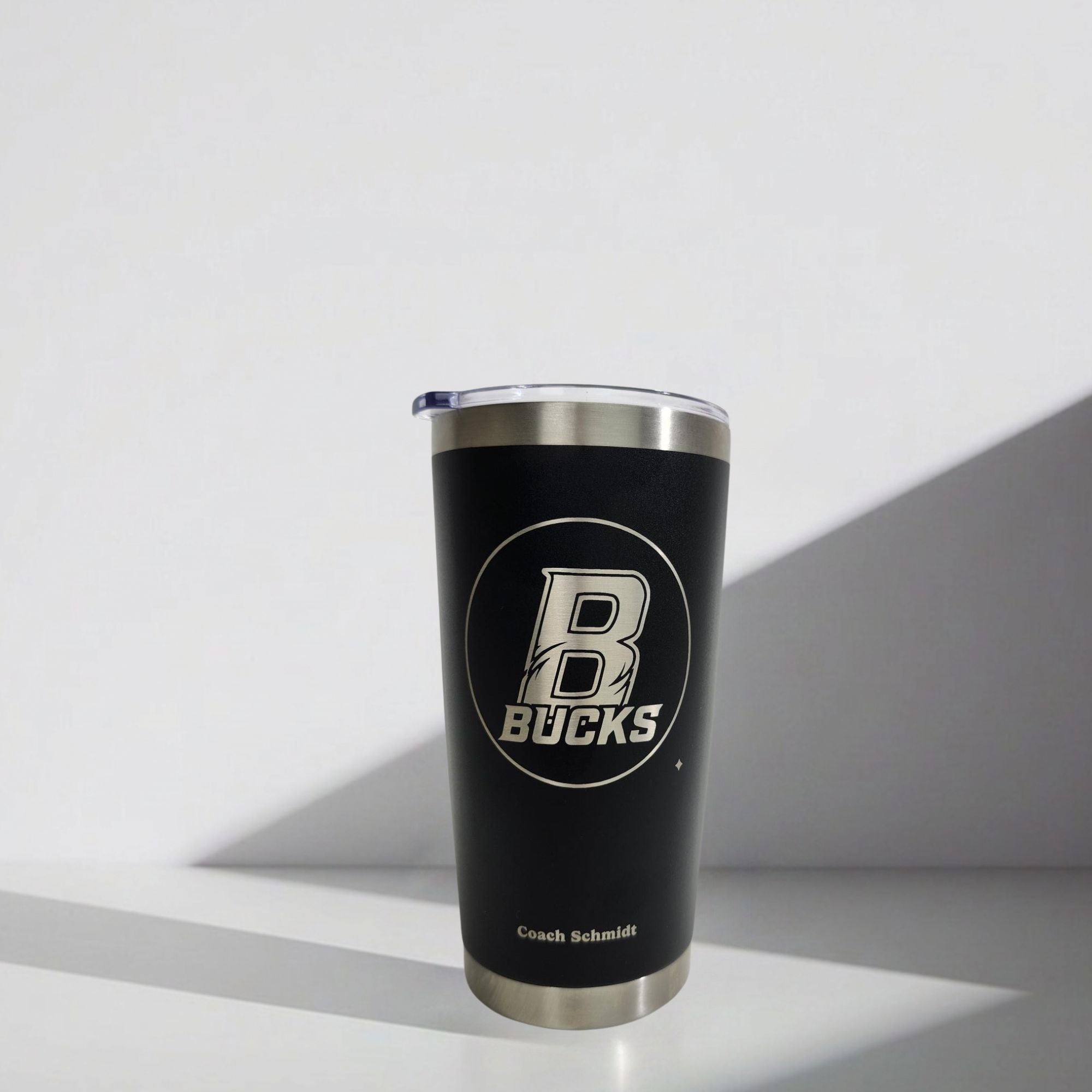 Buckhorn High School 20 oz. Stainless Steel Tumbler