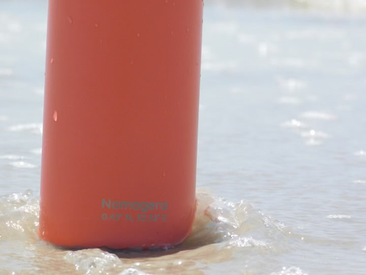 coral ripple bottle