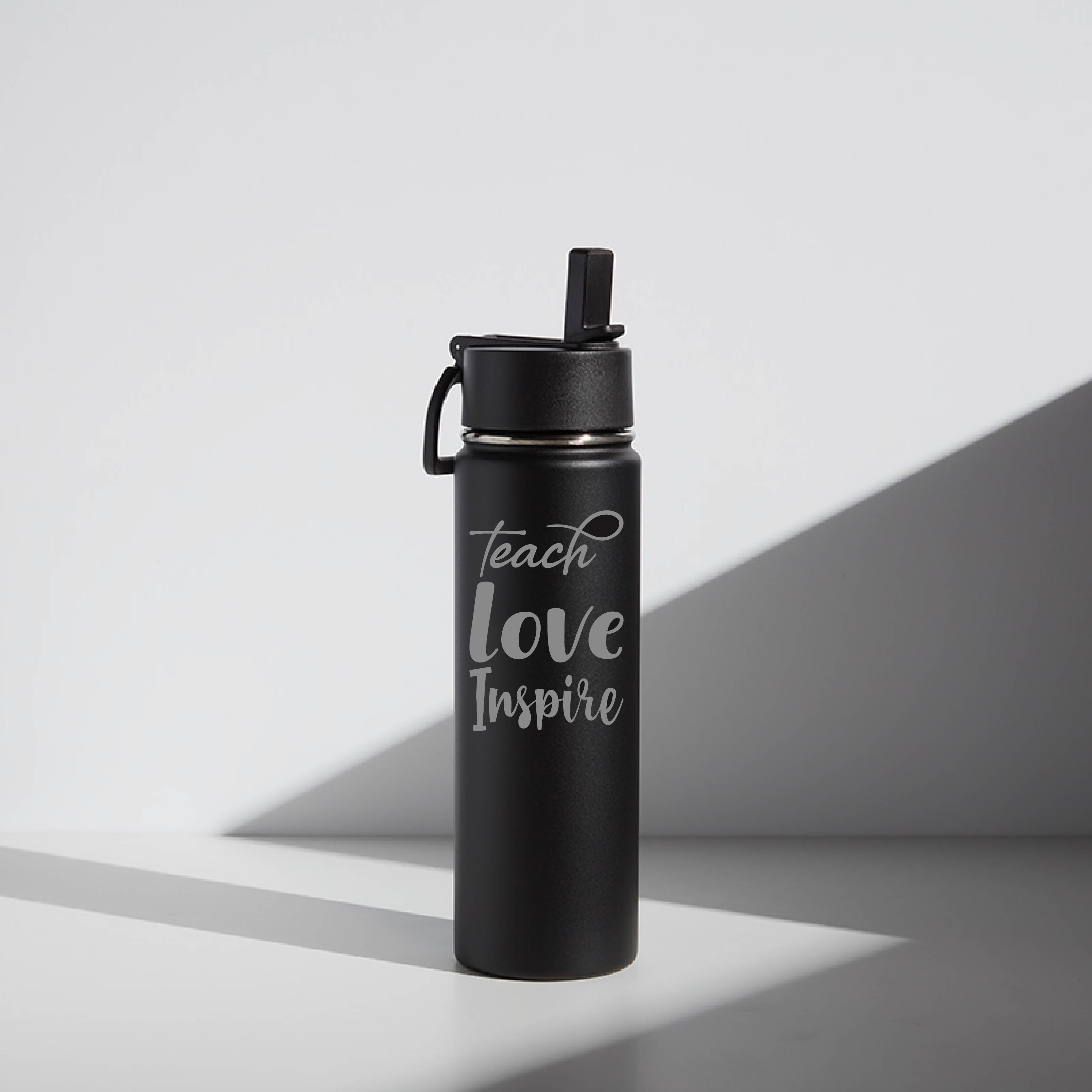 22 oz Stainless Water Bottle - Personalized Teacher Gifts