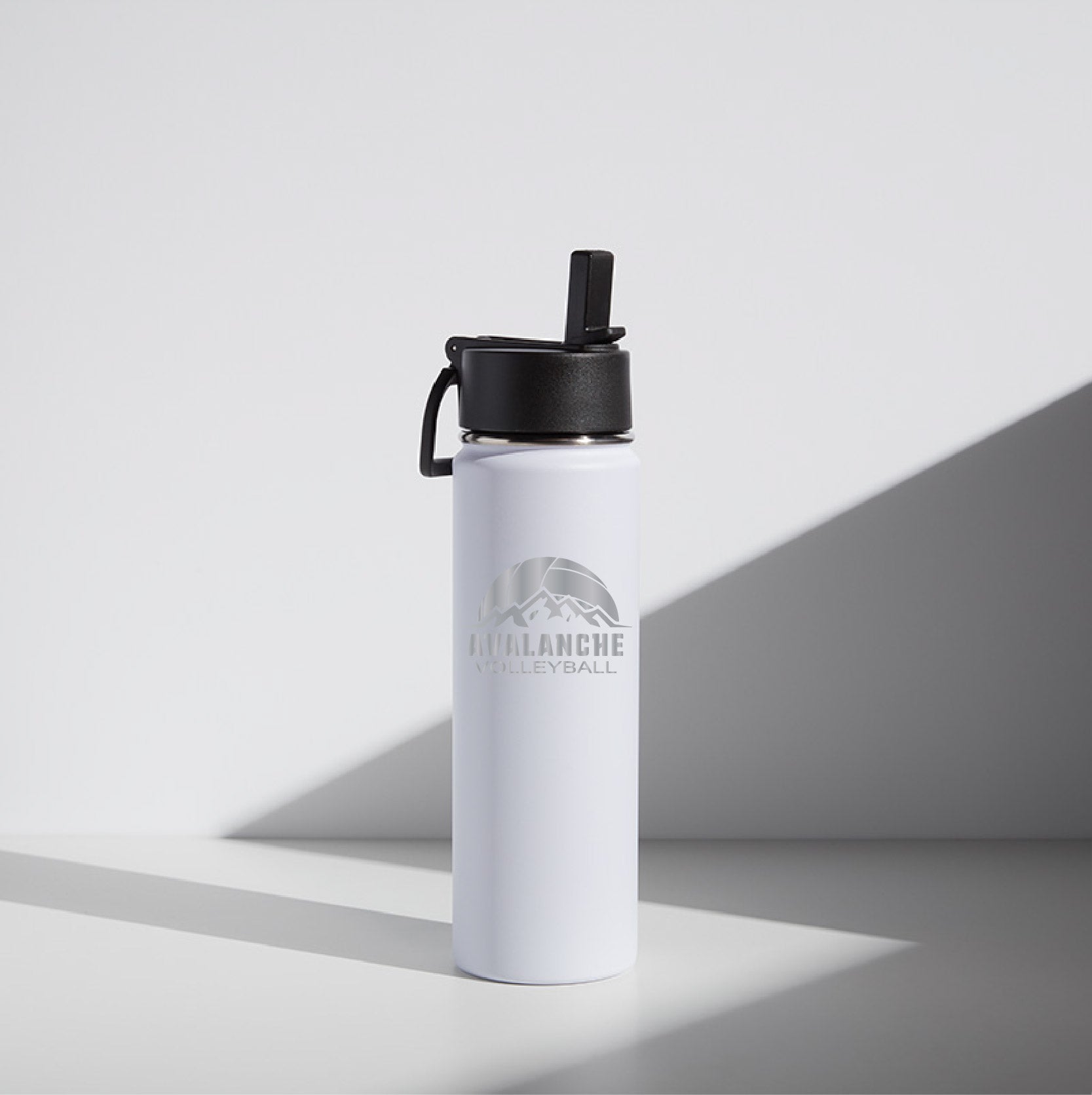 22 oz Stainless Water Bottle Avalanche Volleyball