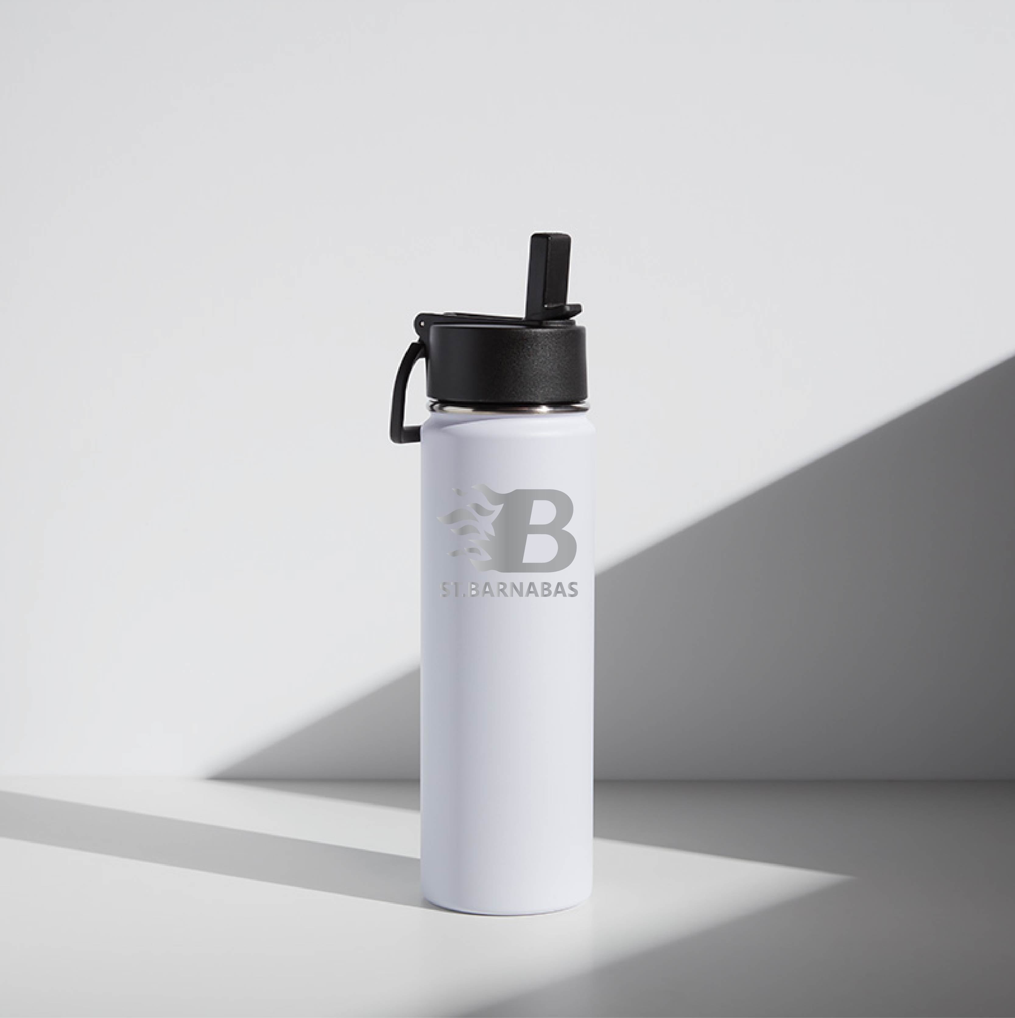St. Barnabas Blazing "B" 22oz Stainless Steel Bottle