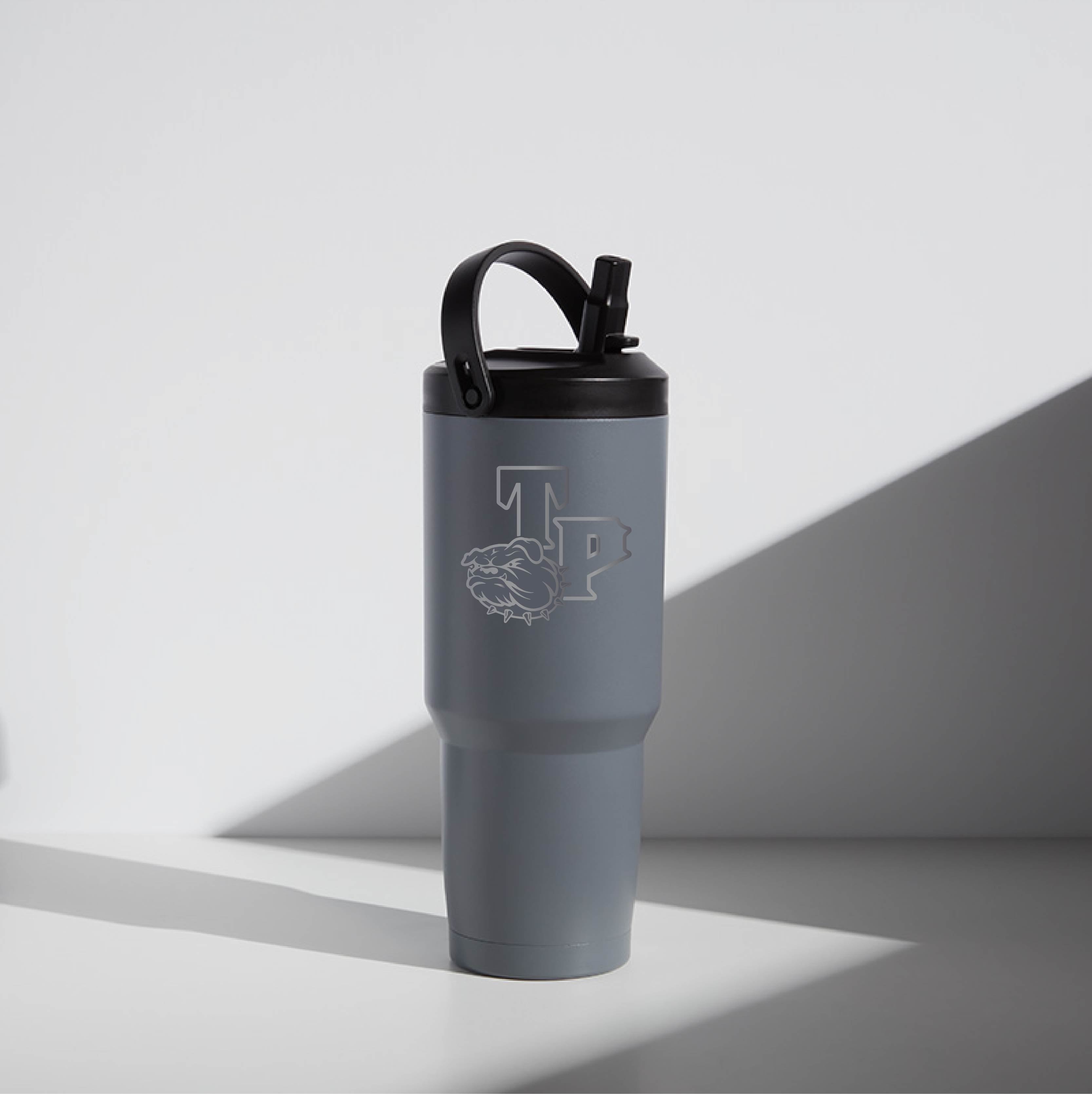 Tinley Park Bulldogs 32oz Stainless Steel Tumbler