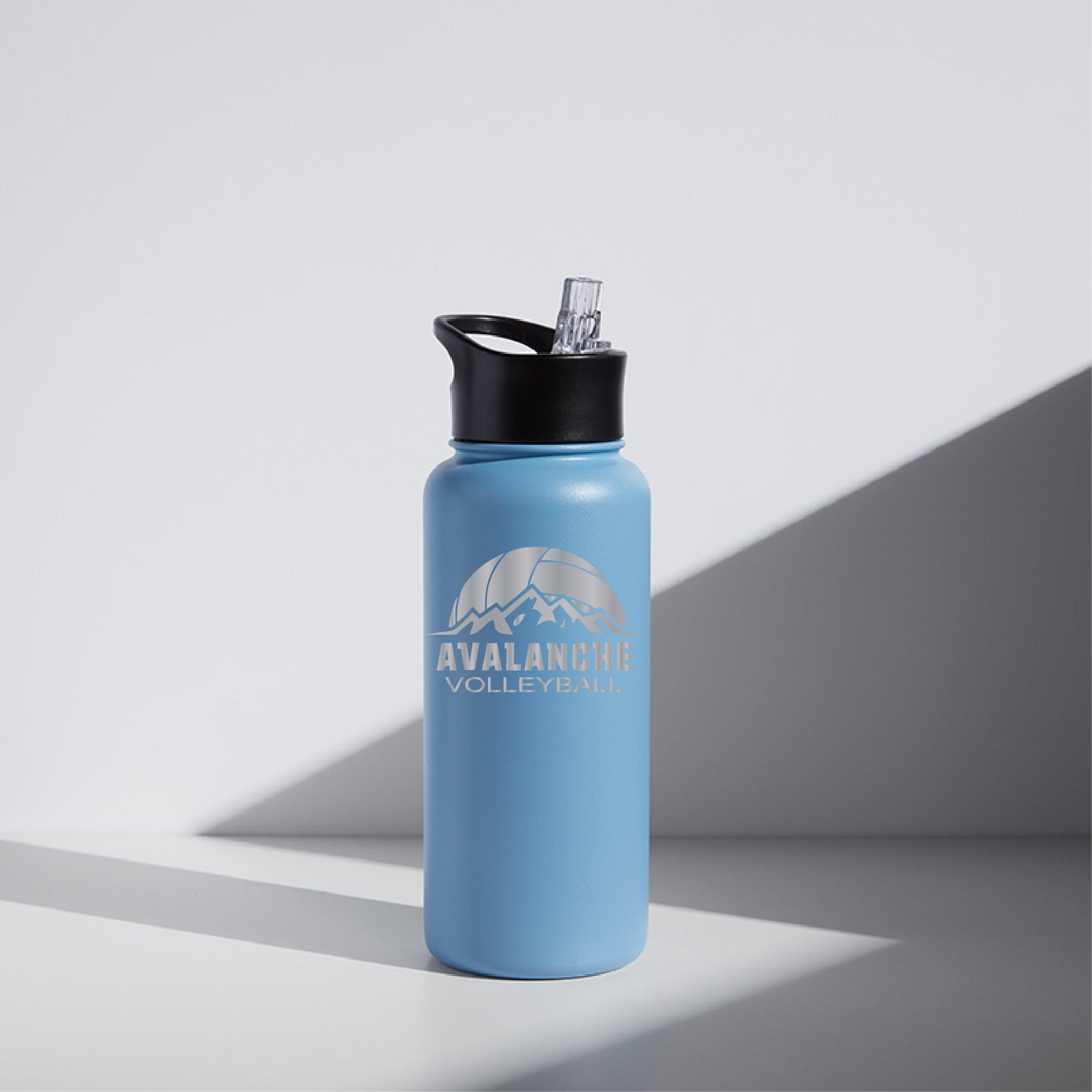 32 oz Stainless Water Bottle Avalanche Volleyball