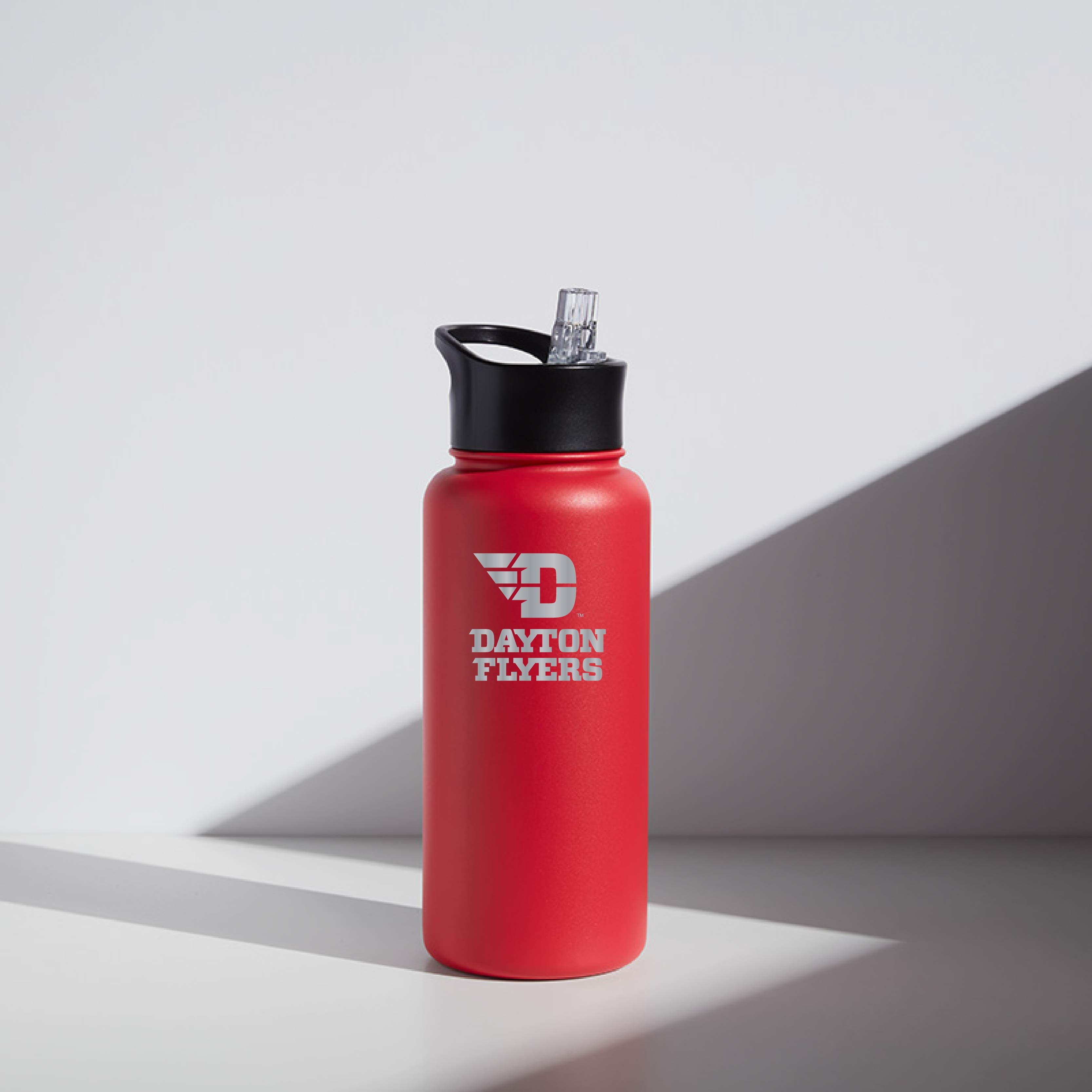 32 oz Water Bottle Dayton Flyers Flying D