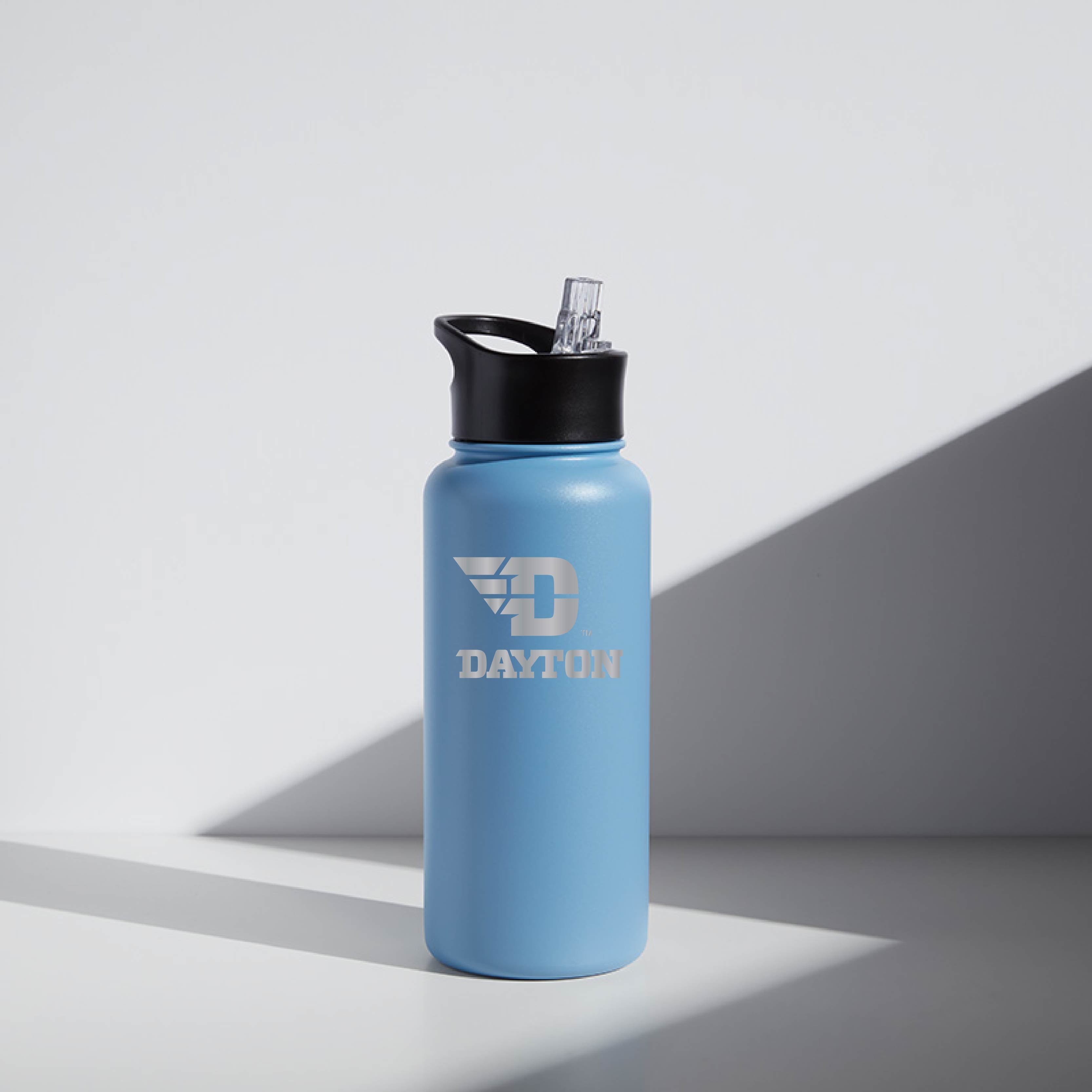 32 oz Water Bottle Dayton Flyers Flying D