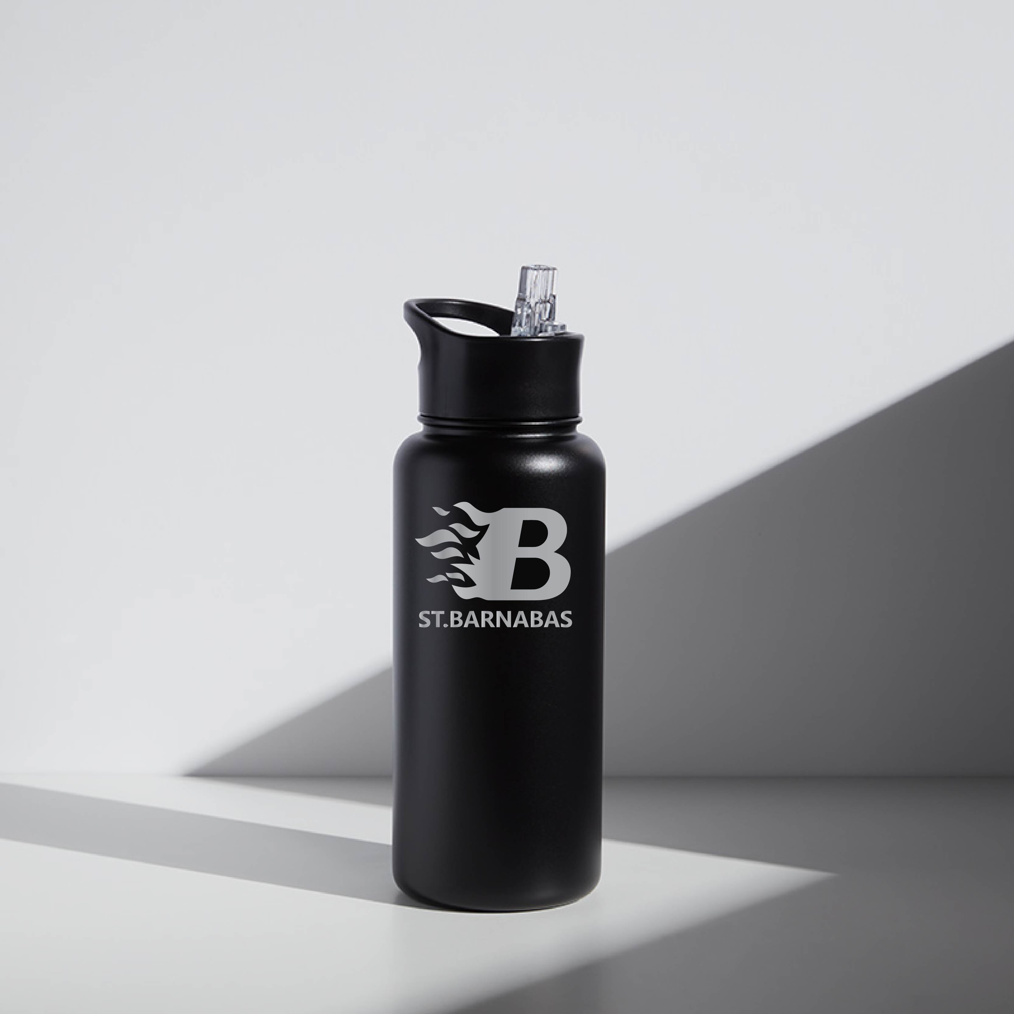St. Barnabas Blazing "B" 32oz Stainless Steel Bottle