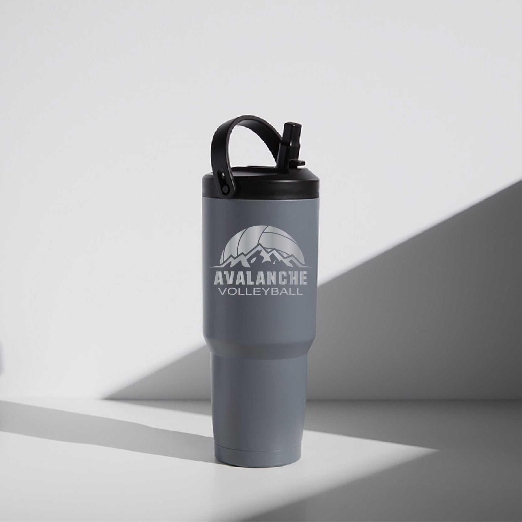 32 oz Stainless Tumbler Customized Avalanche Volleyball