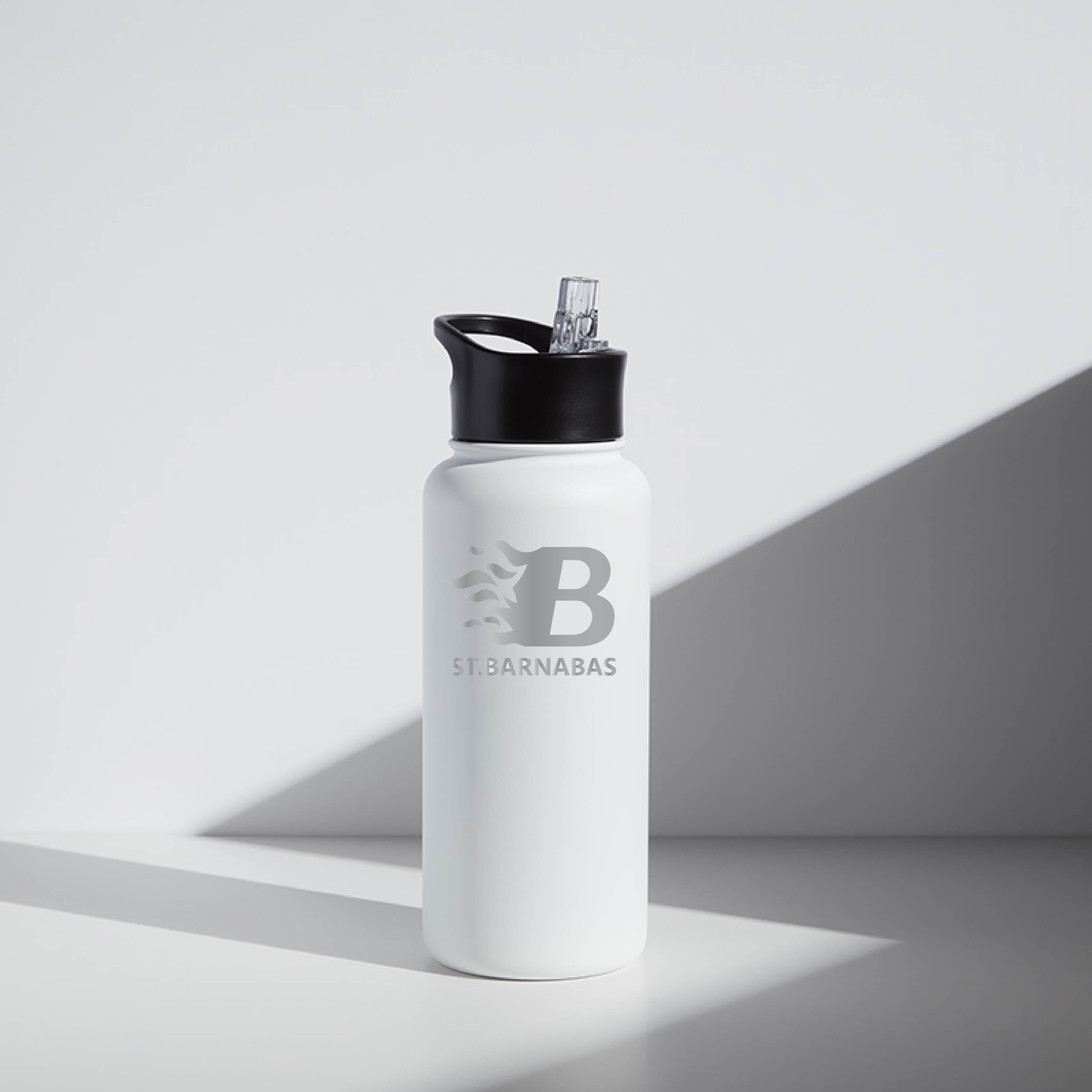 St. Barnabas Blazing "B" 32oz Stainless Steel Bottle