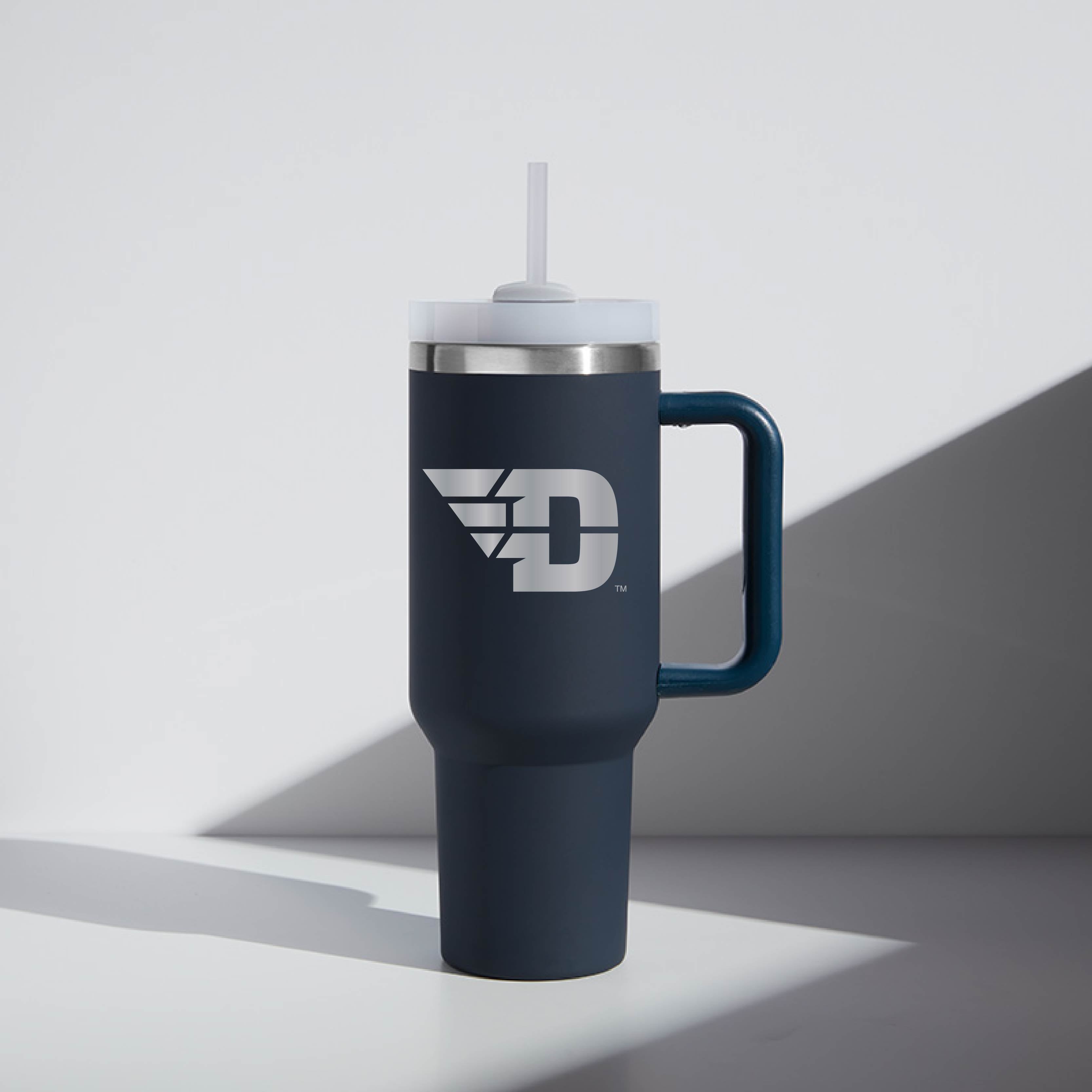 40 oz WATR Tumbler Dayton Flyers "Flying D"