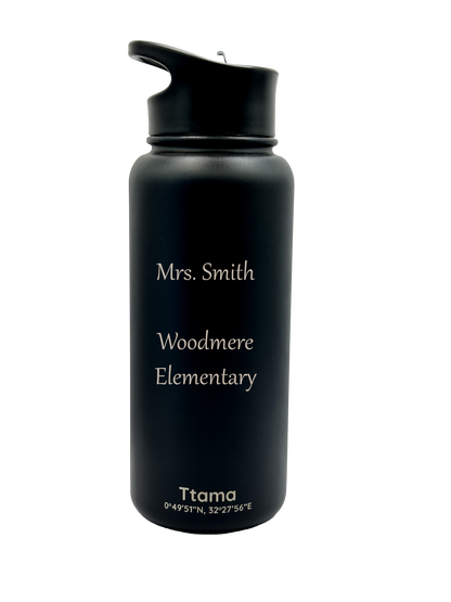 Teacher Appreciation Ripple Water Bottle